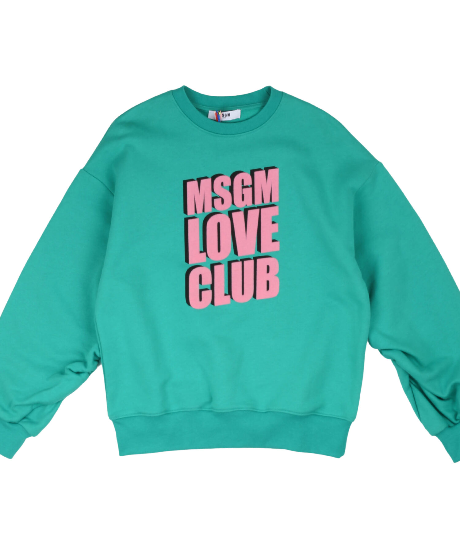 Felpe Bambina Msgm verde