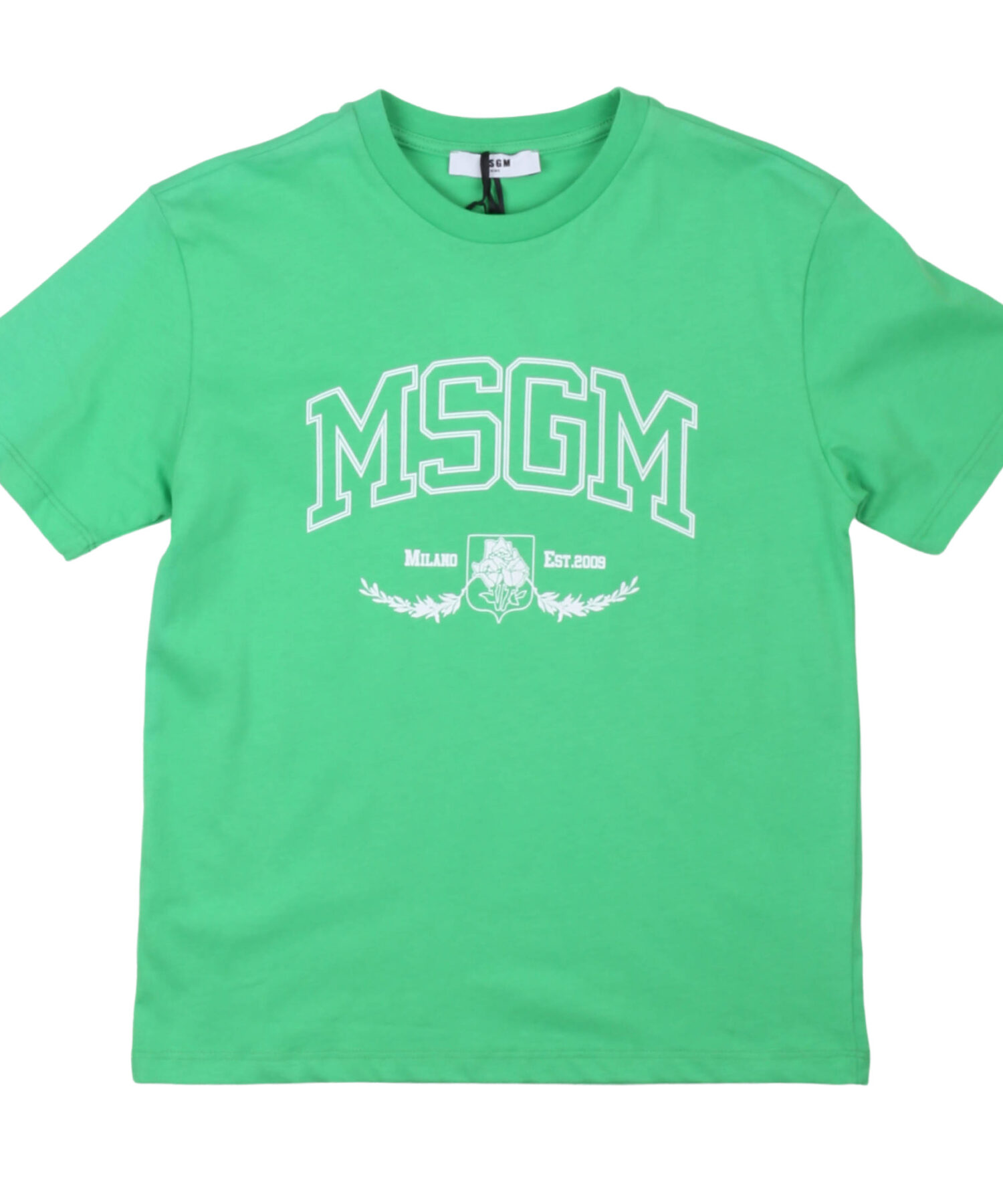 T-Shirt Bambino Msgm verde