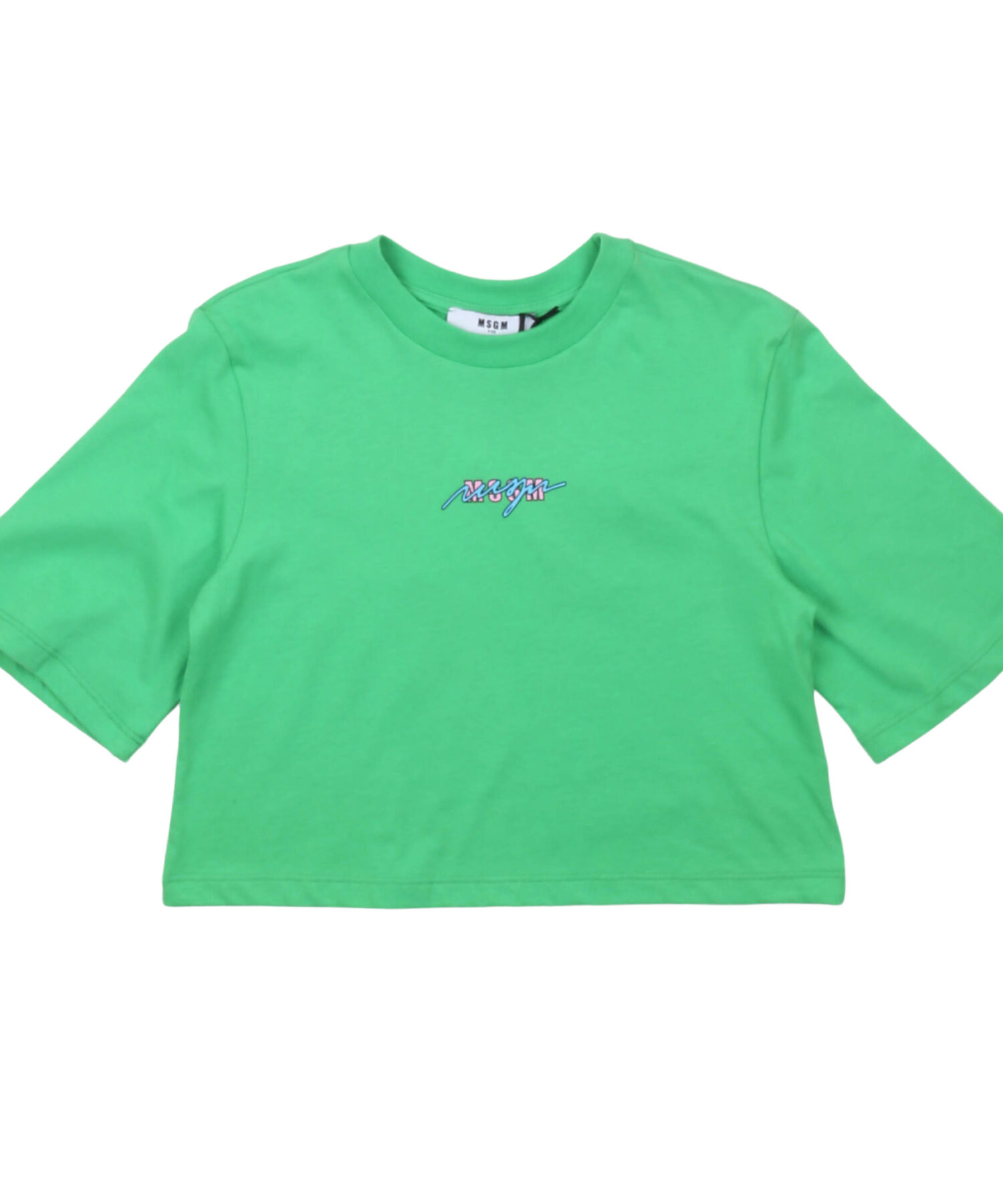 T-Shirt Bambina Msgm green
