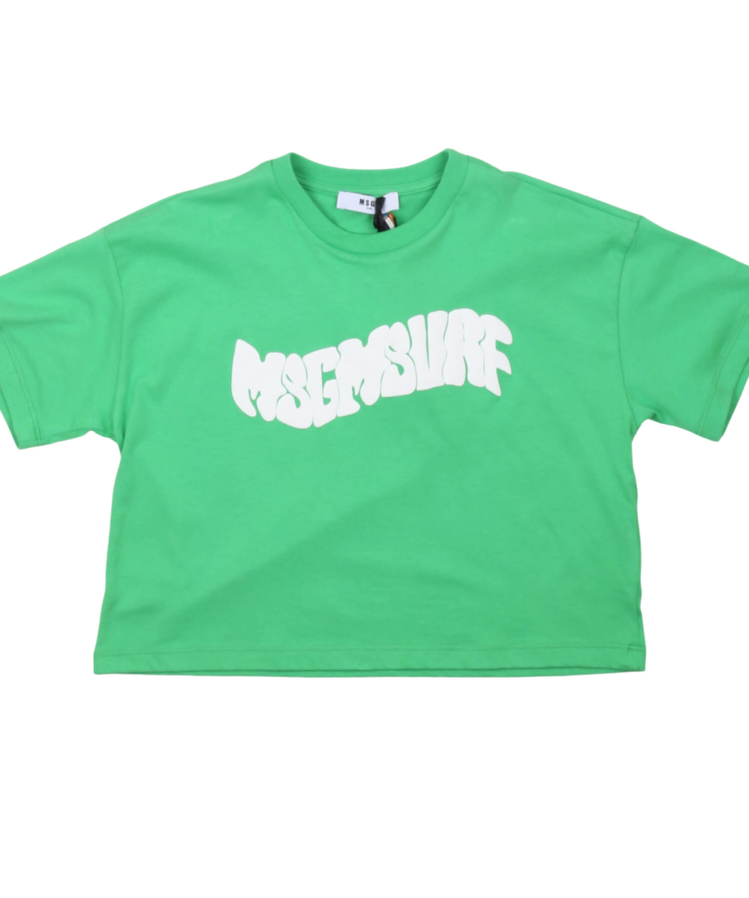 T-Shirt Bambina Msgm green