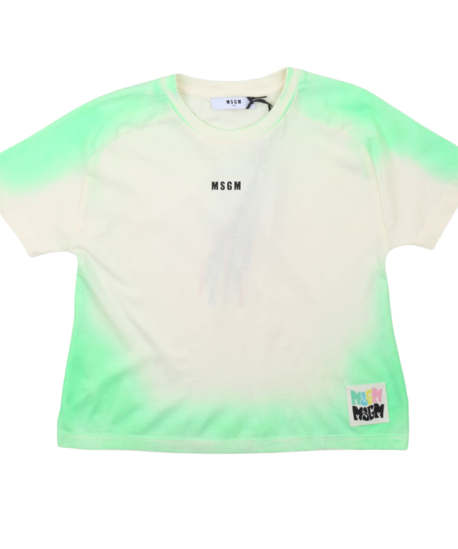 T-Shirt Bambina Msgm green