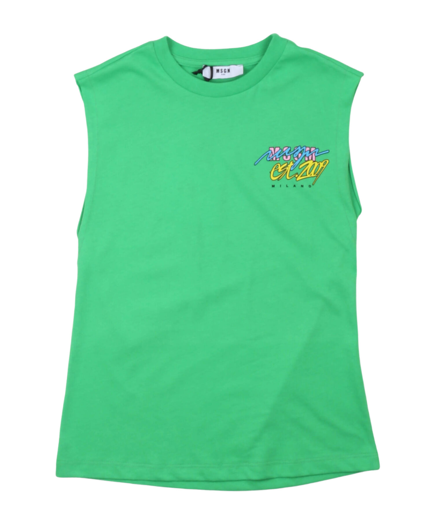 T-Shirt Bambino Msgm green