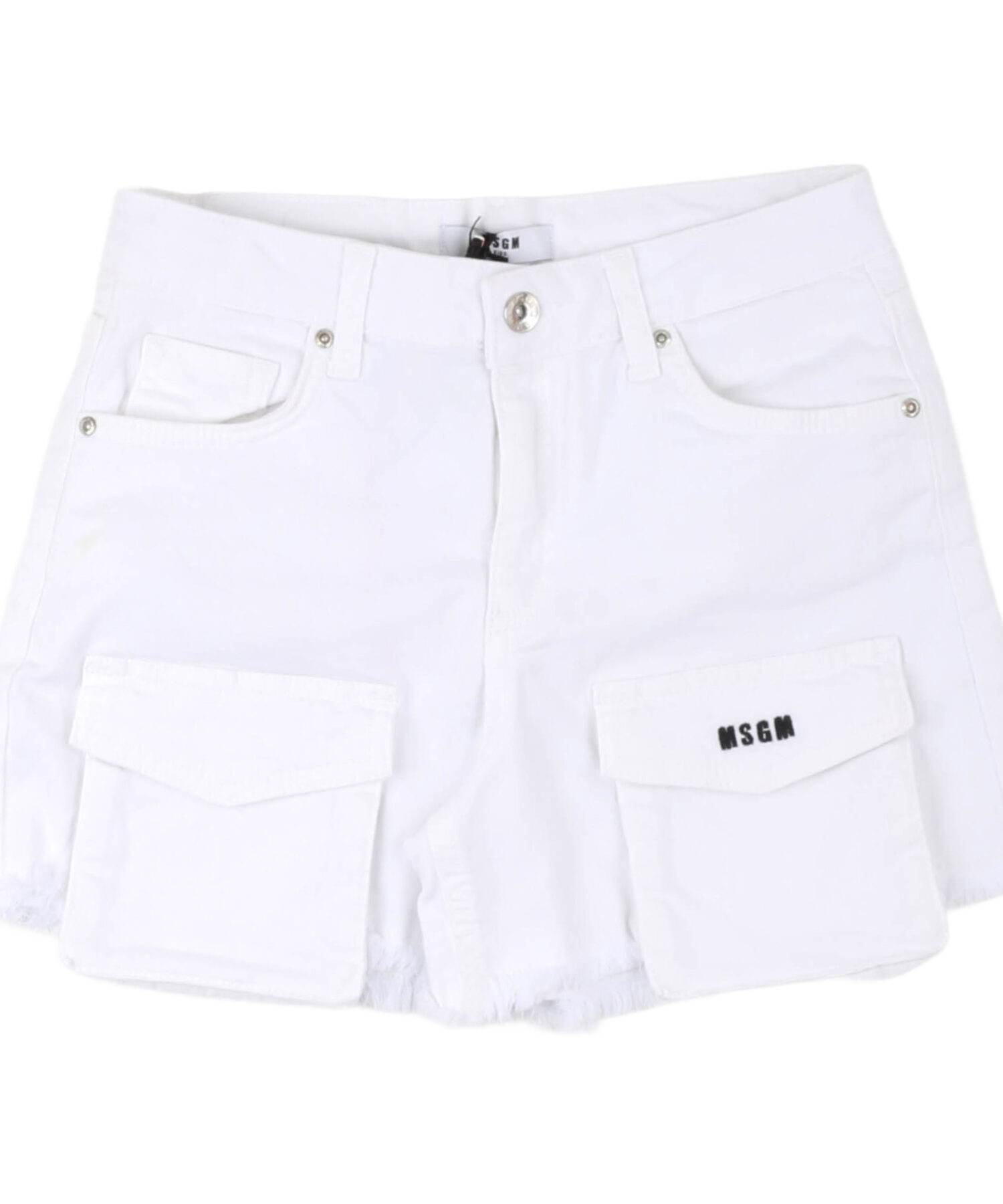 Shorts Bambina Msgm bianco