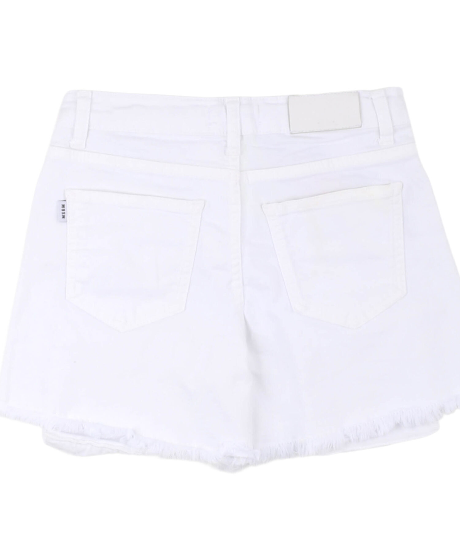 Alternative view of Shorts Bambina Msgm bianco