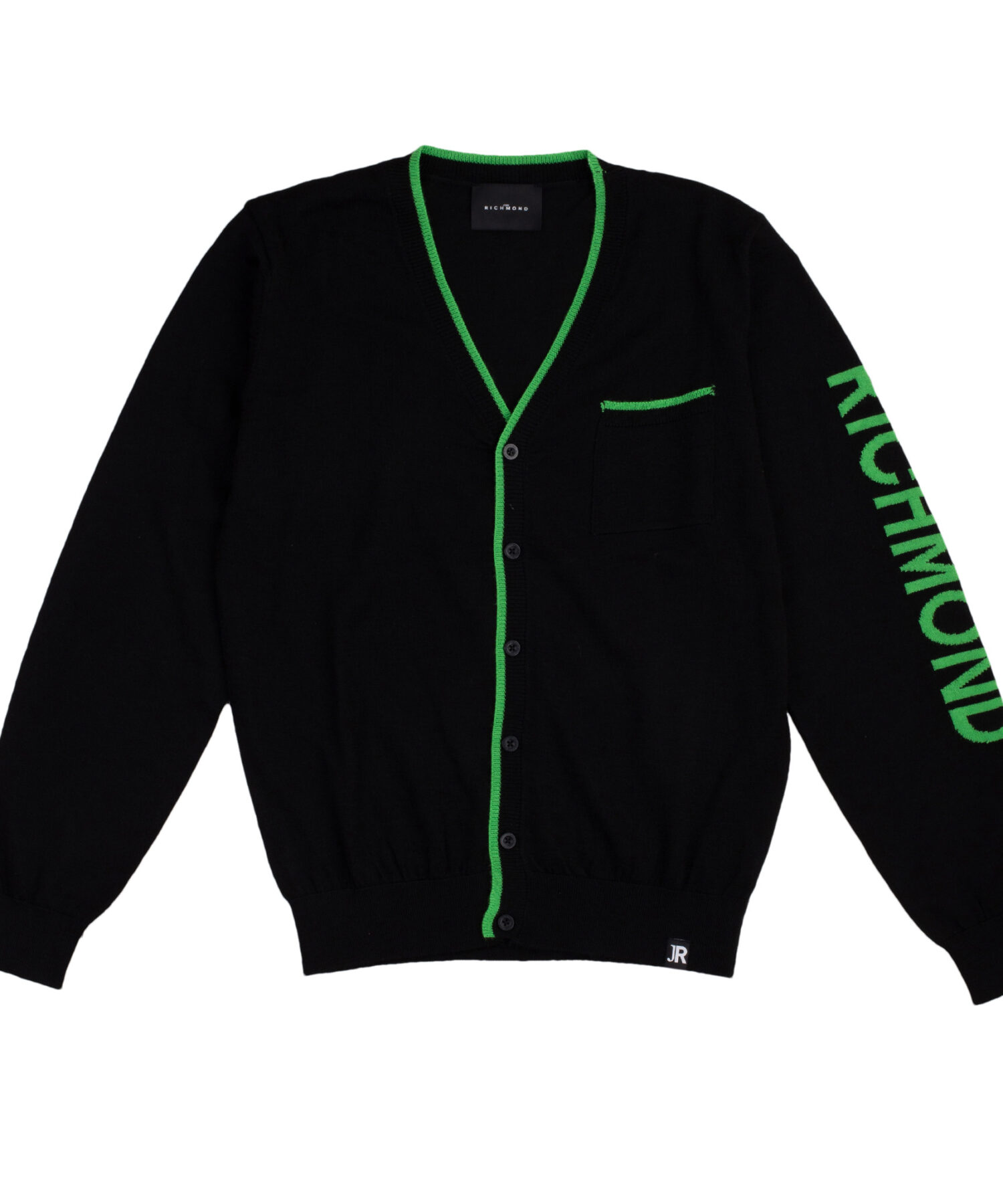 Cardigan Bambino John Richmond black grn