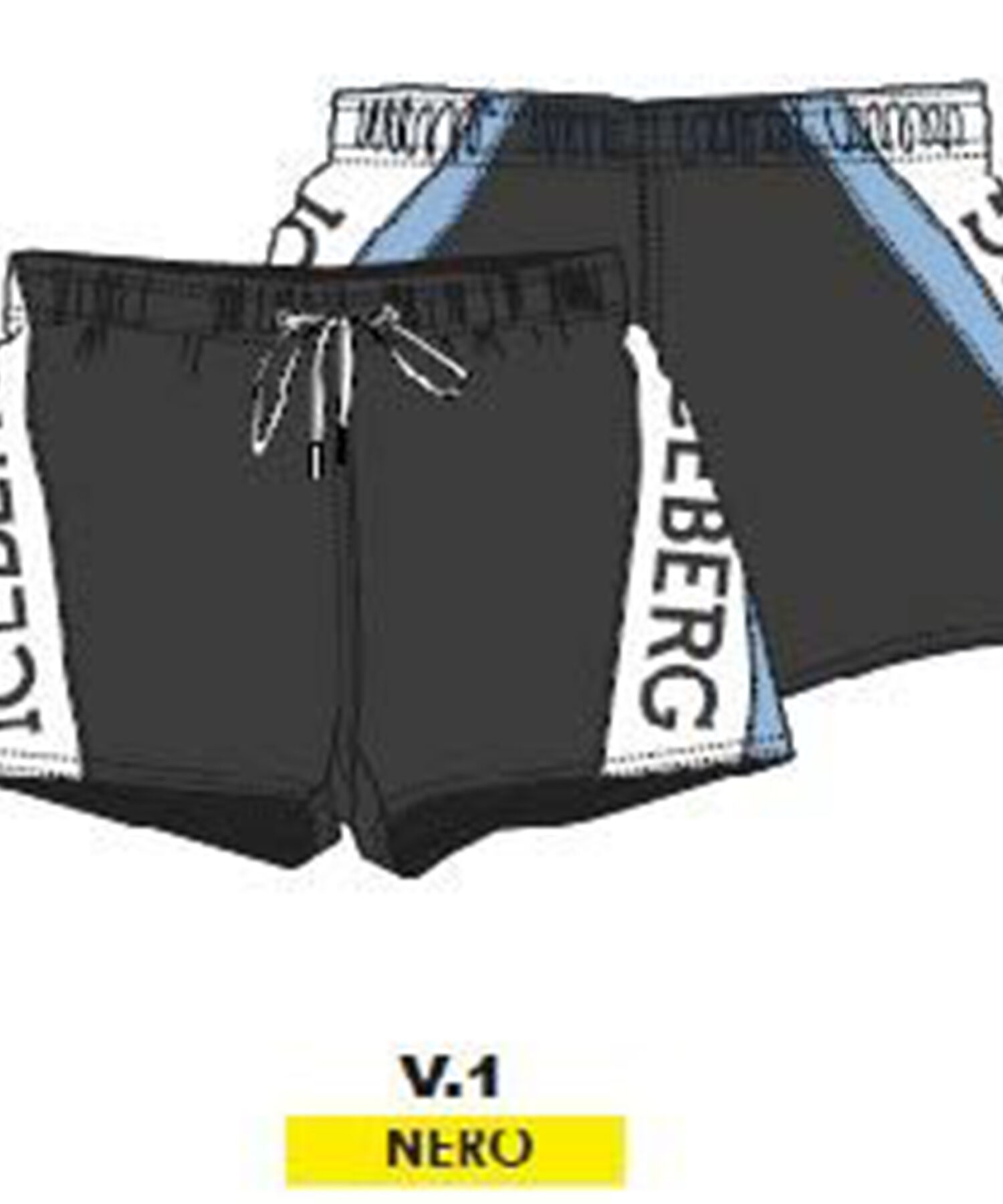 Costumi Bambino Iceberg nero