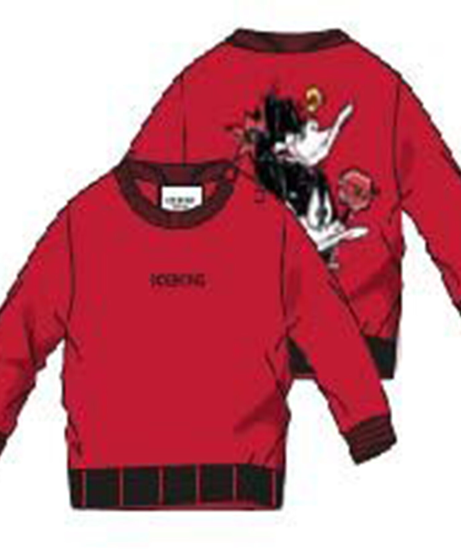 Felpe Bambino Iceberg red