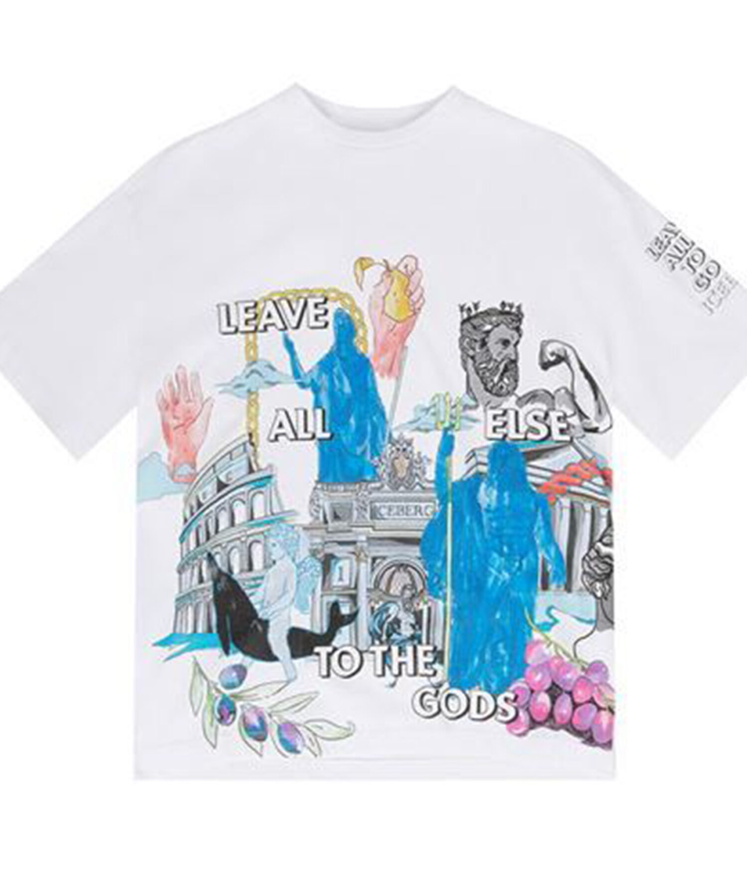 T-Shirt Bambina Iceberg white