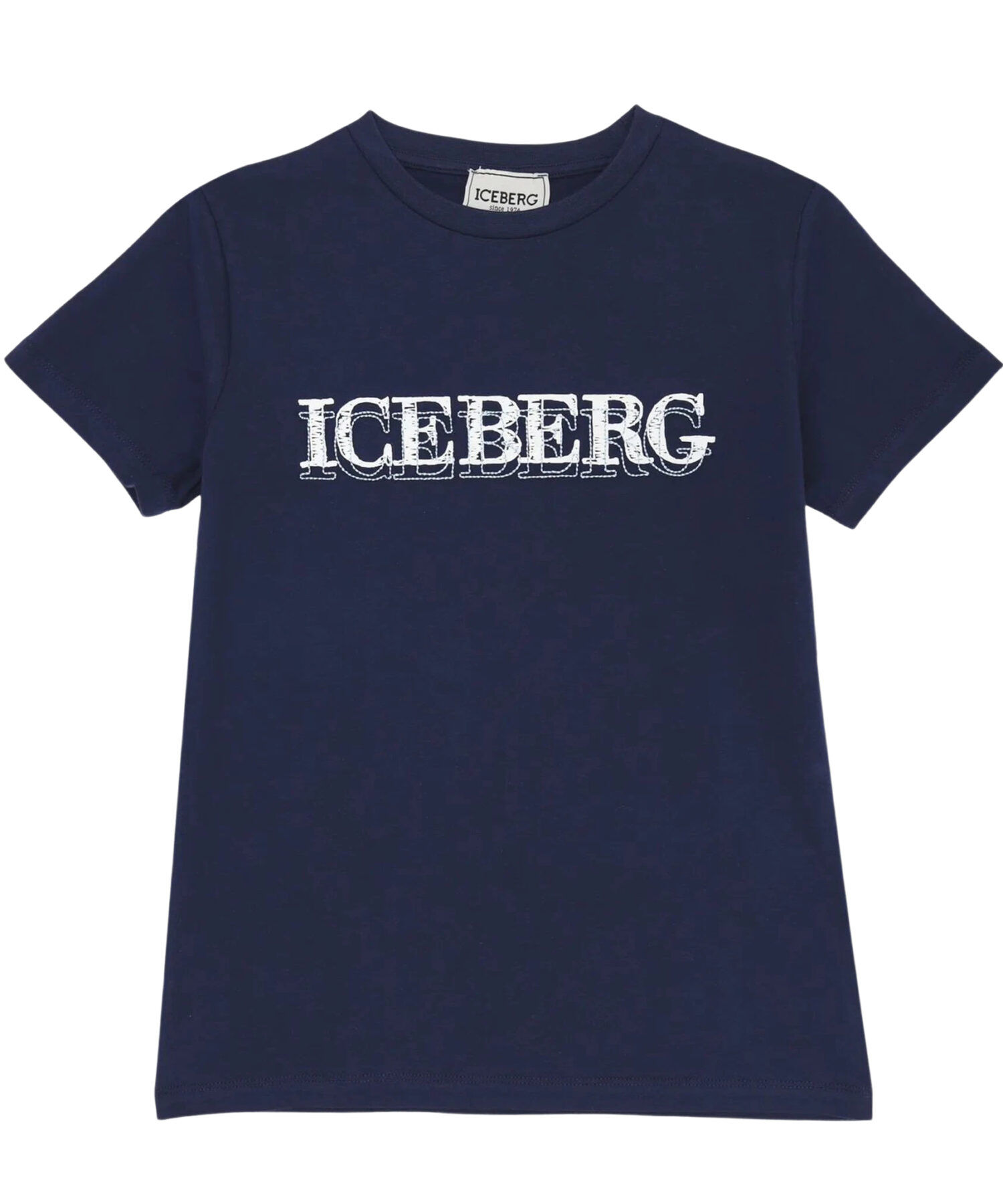 T-Shirt Bambino Iceberg blu navy