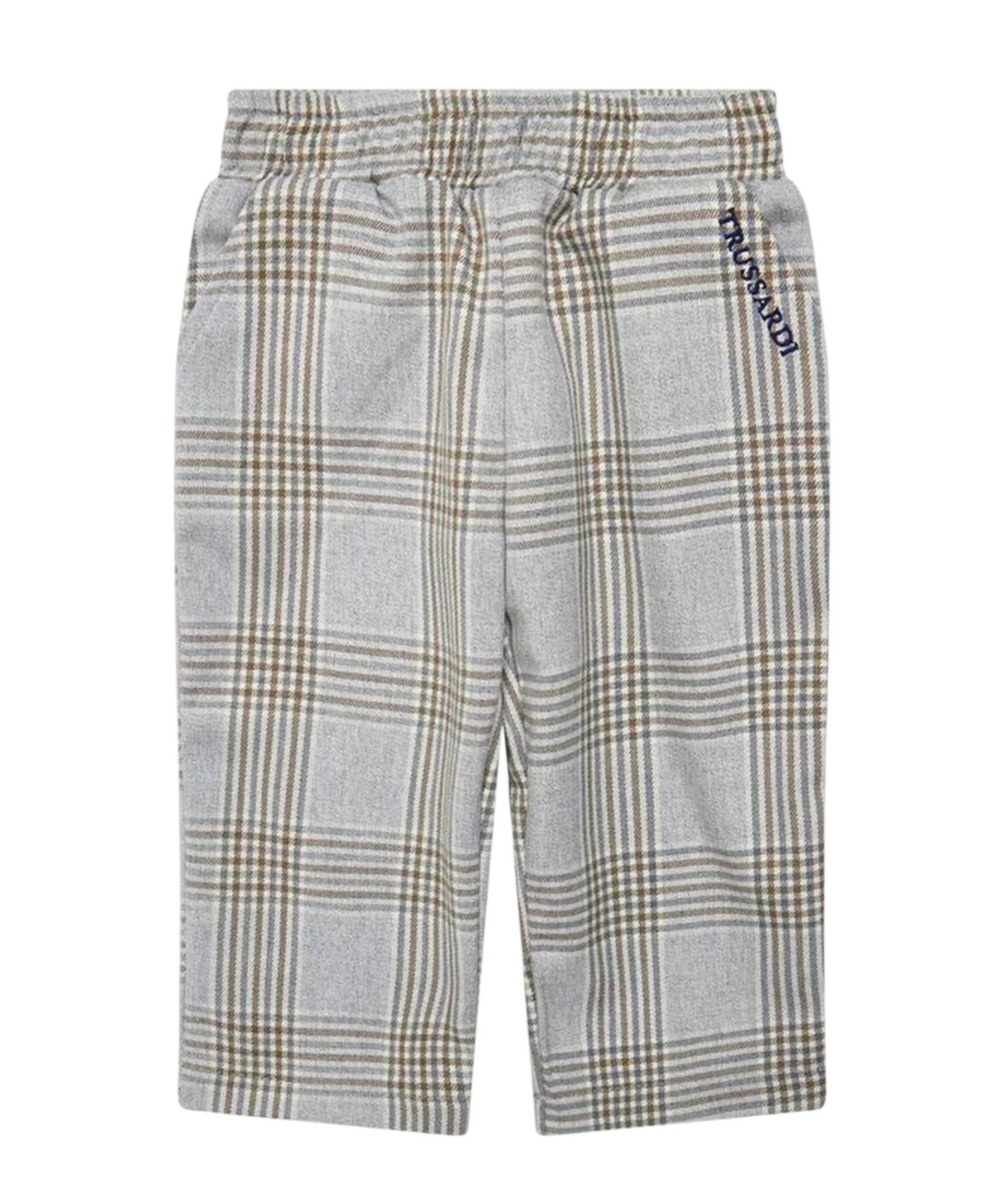 Pantaloni Bambino Trussardi nat tartan