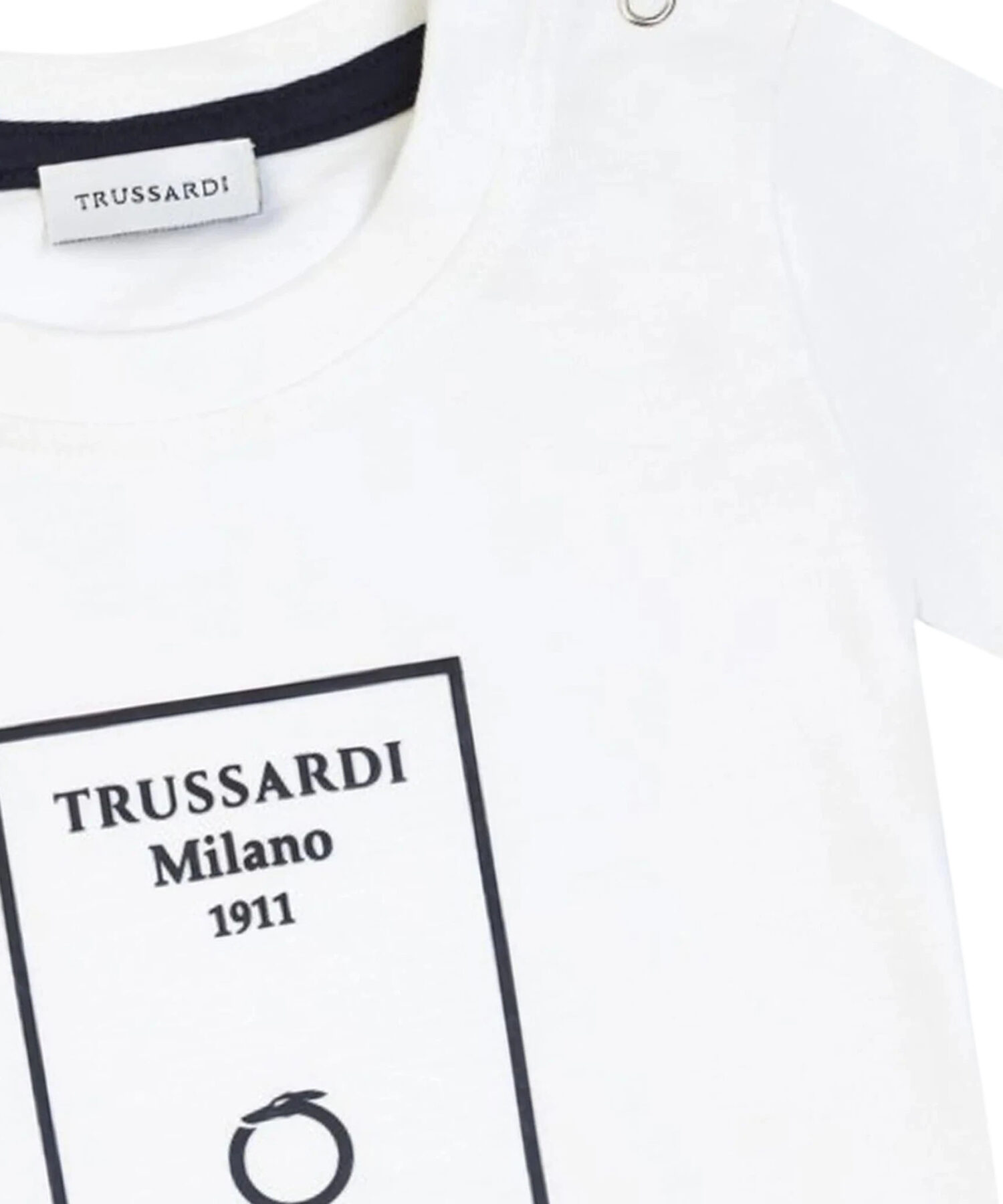 T-Shirt Bambino Trussardi white - immagine 2