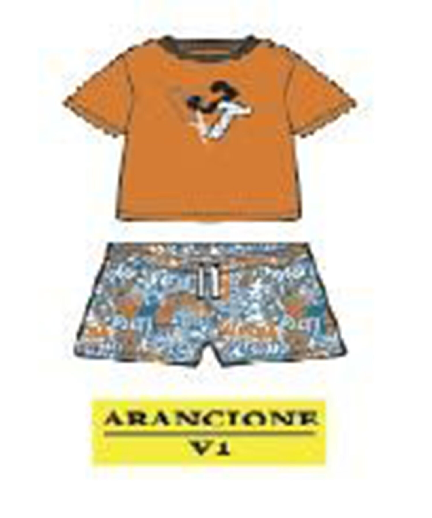 Completi Bambino Paciotti arancione