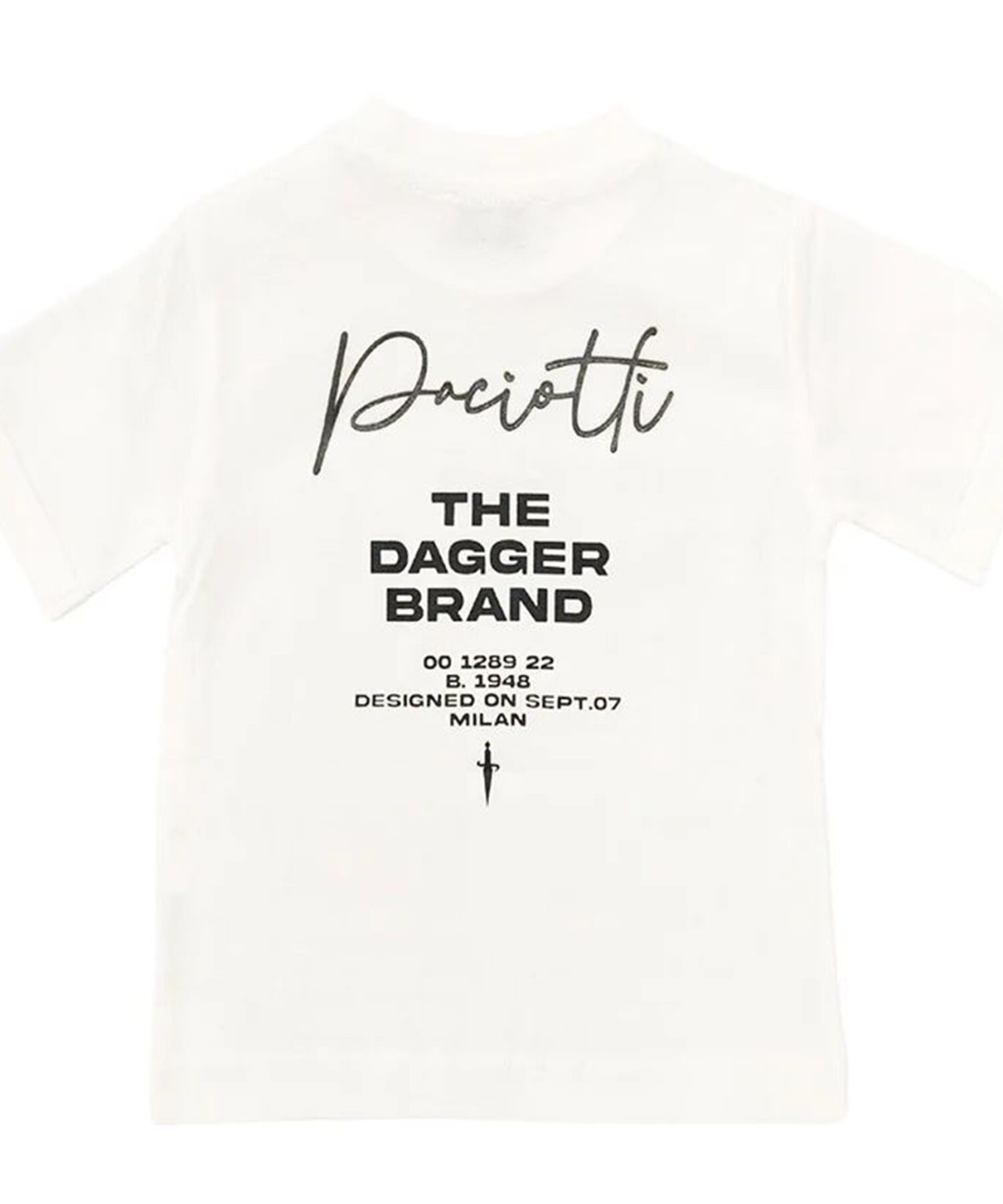 Alternative view of T-Shirt Bambino Paciotti bianco