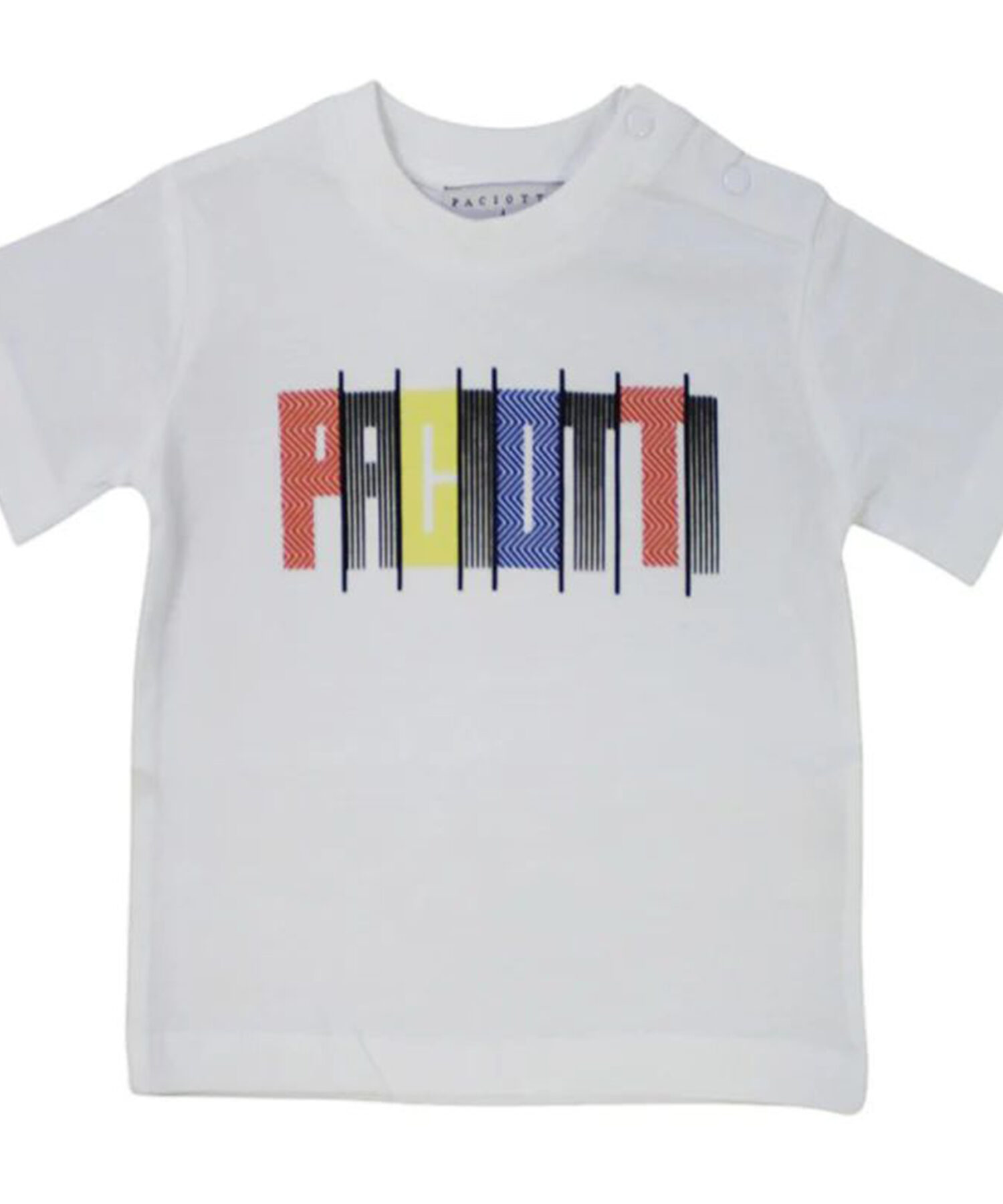 T-Shirt Bambino Paciotti bianco