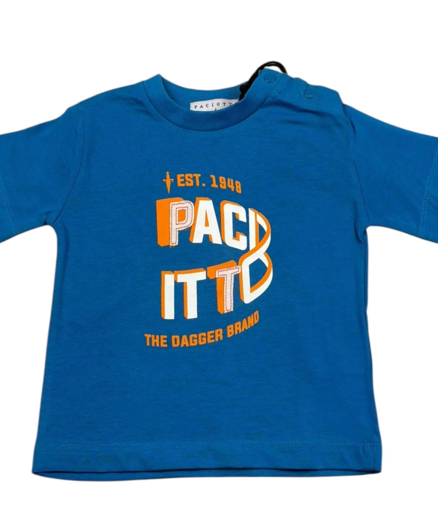 T-Shirt Bambino Paciotti azzurro