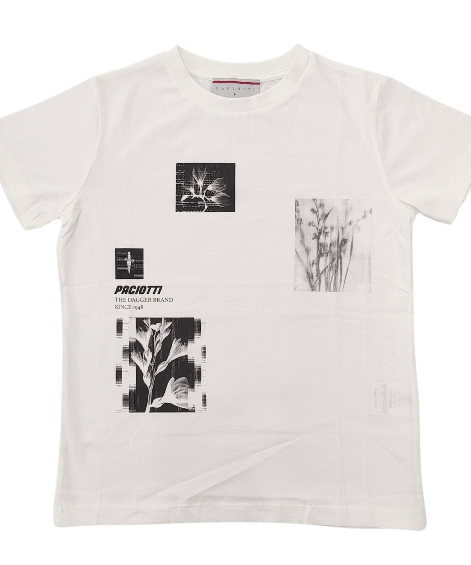 T-Shirt Bambino Paciotti panna