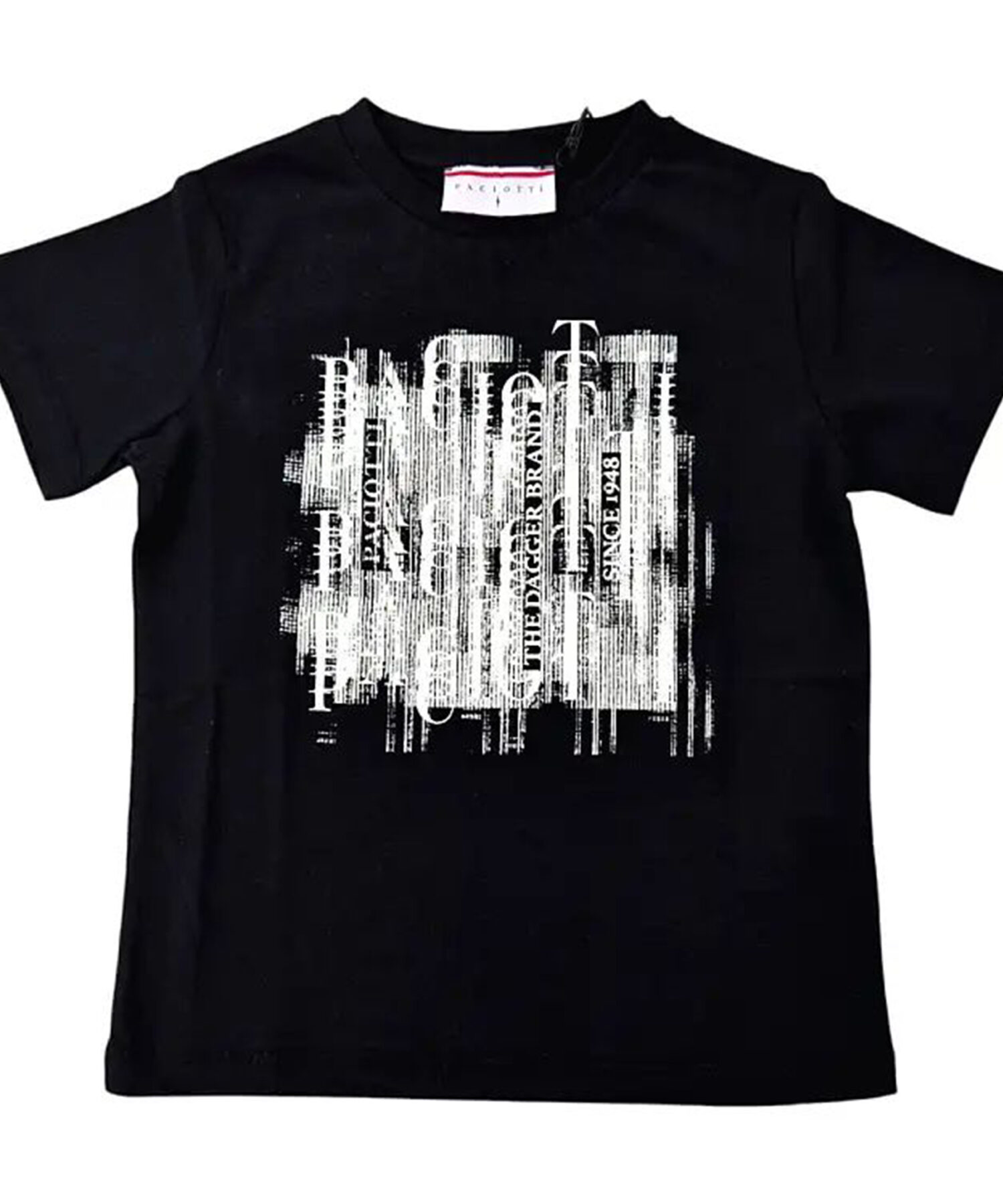 T-Shirt Bambino Paciotti nero