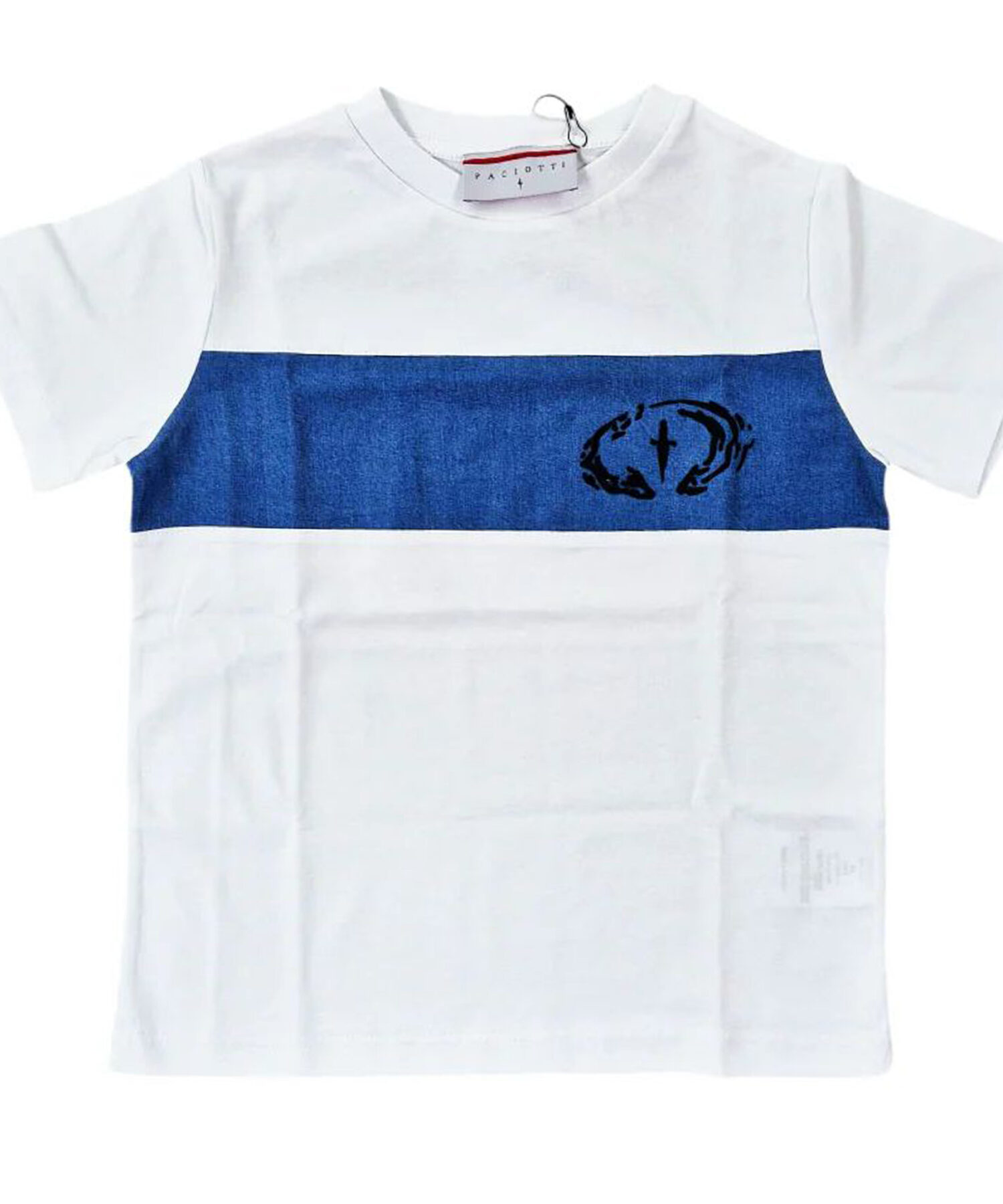 T-Shirt Bambino Paciotti bianco