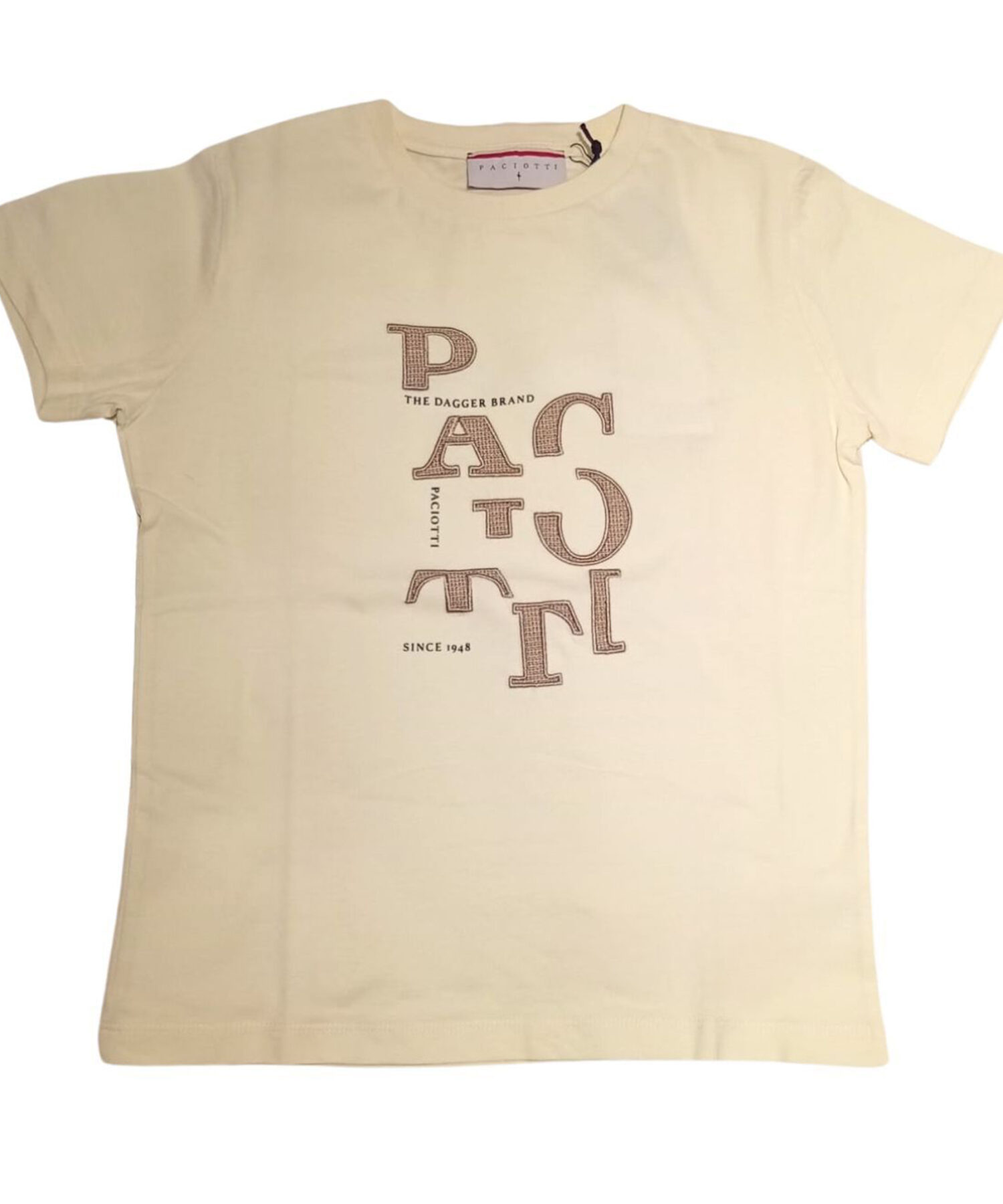 T-Shirt Bambino Paciotti beige
