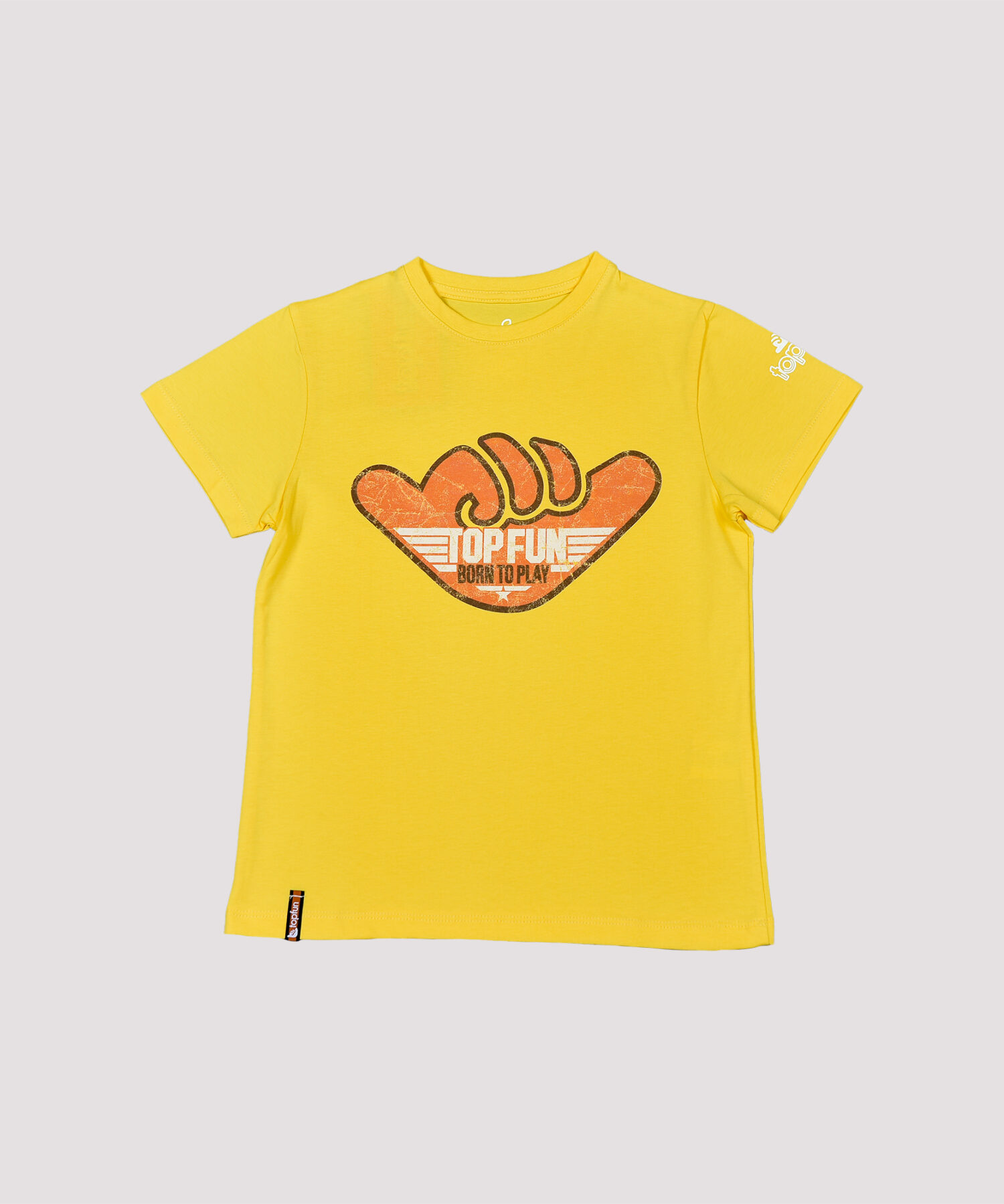 T-Shirt Giallo - Top Fun