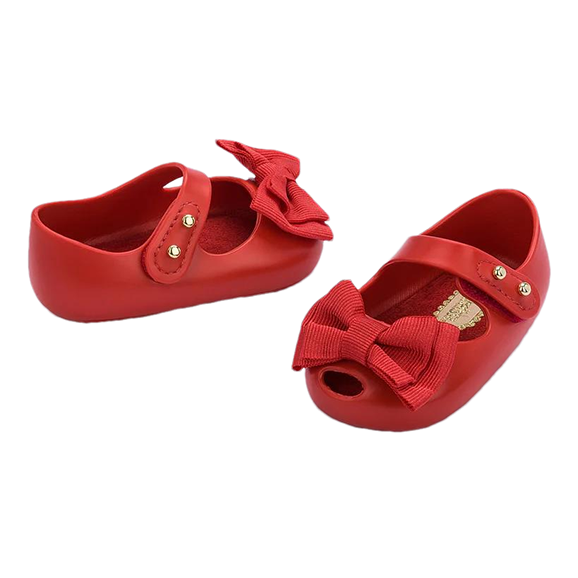 Alternative view of Sandali E Ciabatte Bambina Mini Melissa red