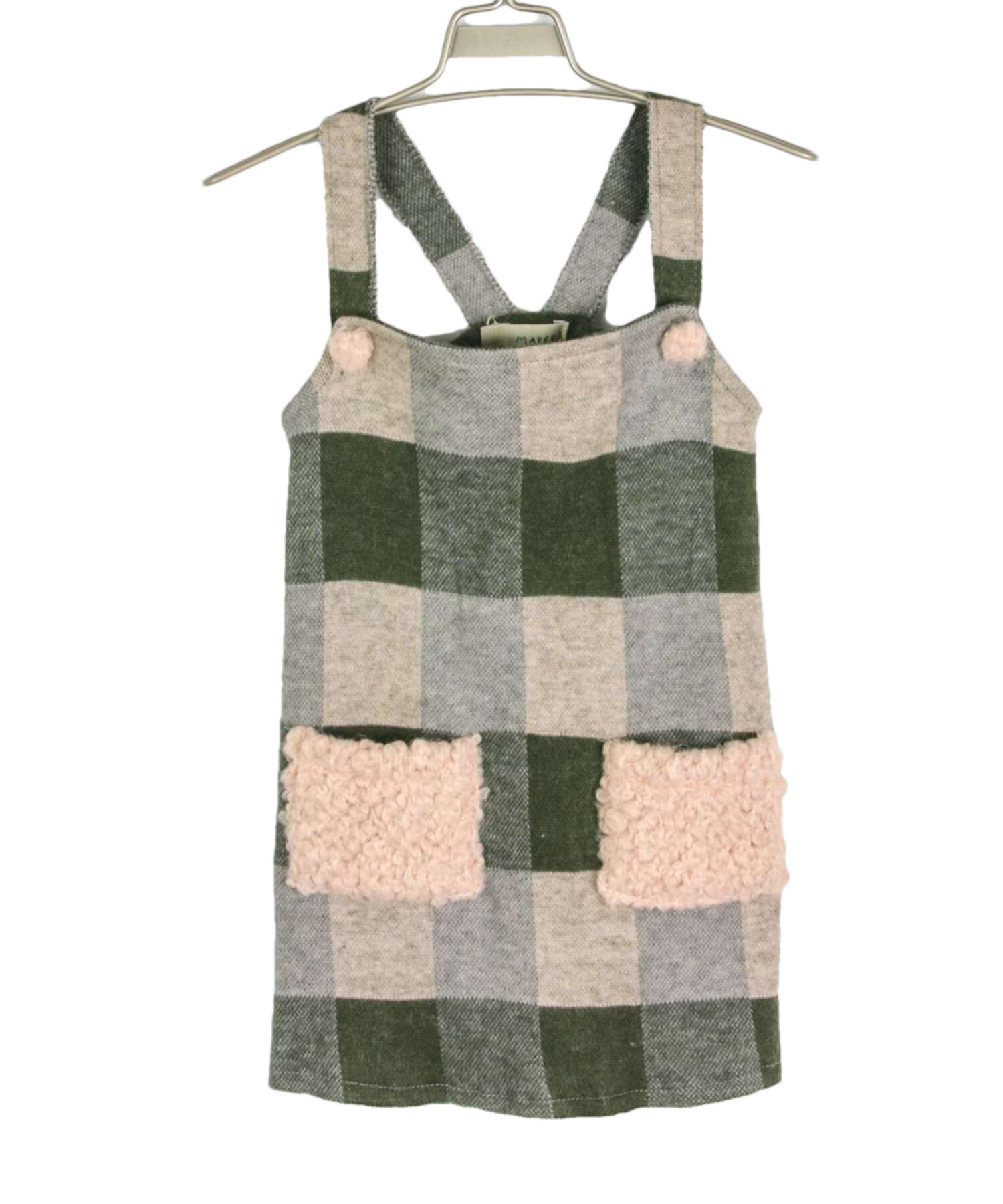 Abiti Bambina Maperò grigio antracite