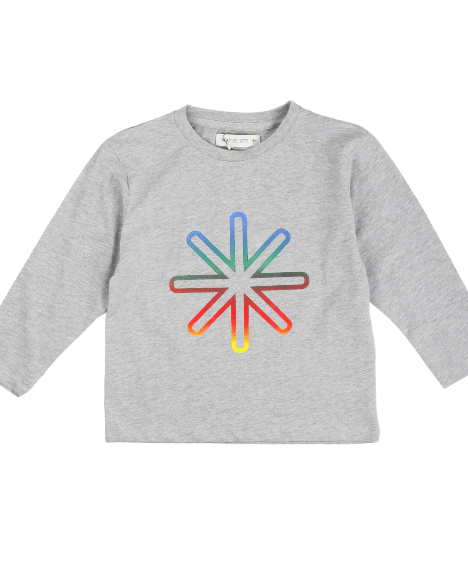 T-Shirt Bambino Manuel Ritz grigio