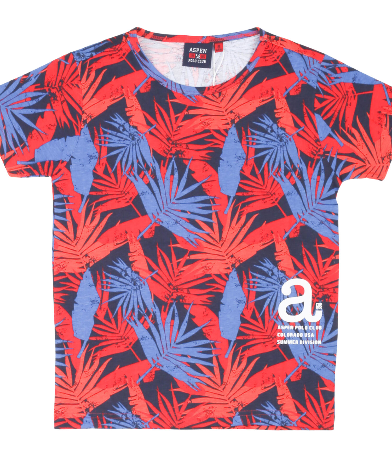 T-Shirt Bambino Aspen Polo Club red