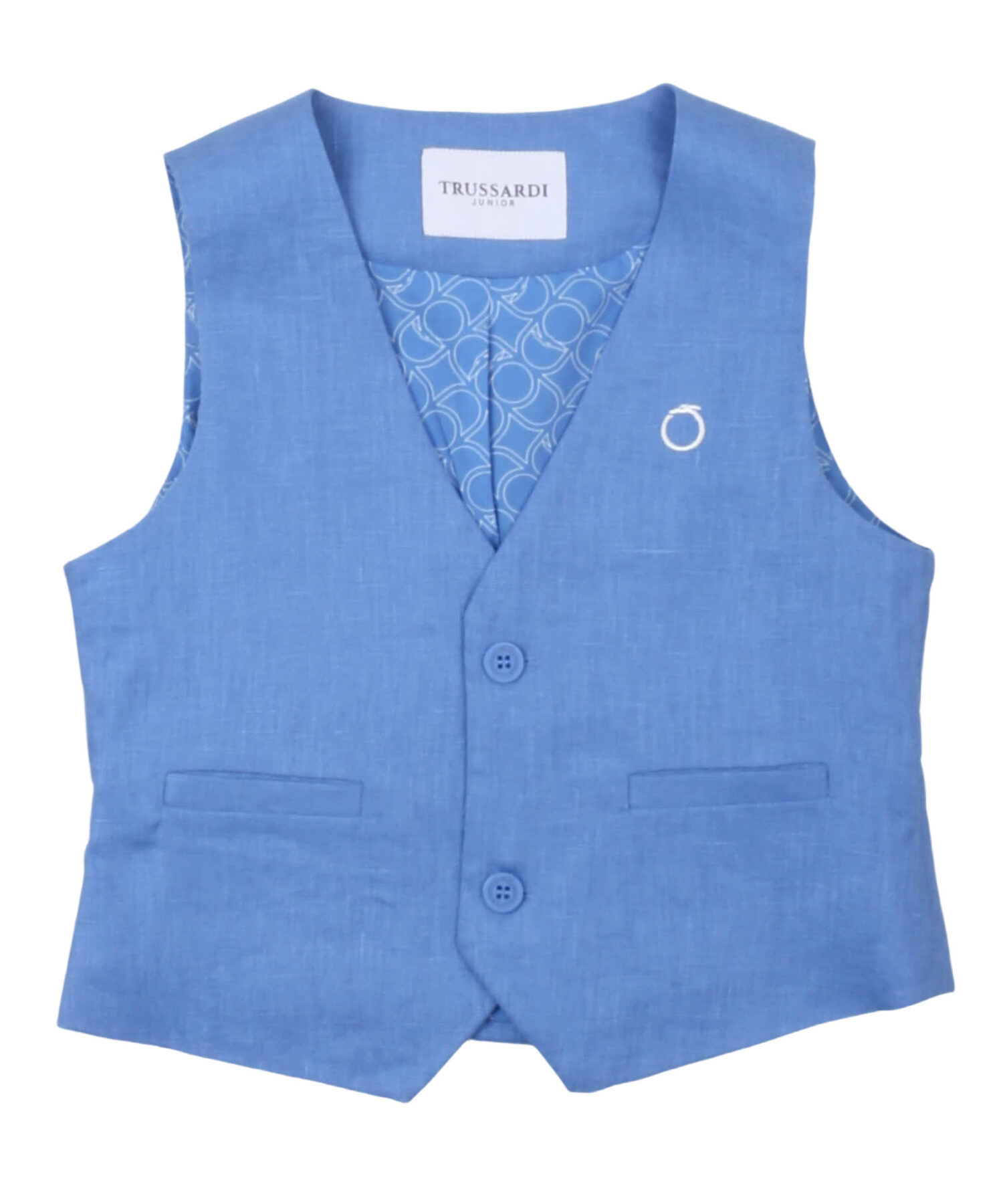 Gilet Bambino Trussardi dust blue