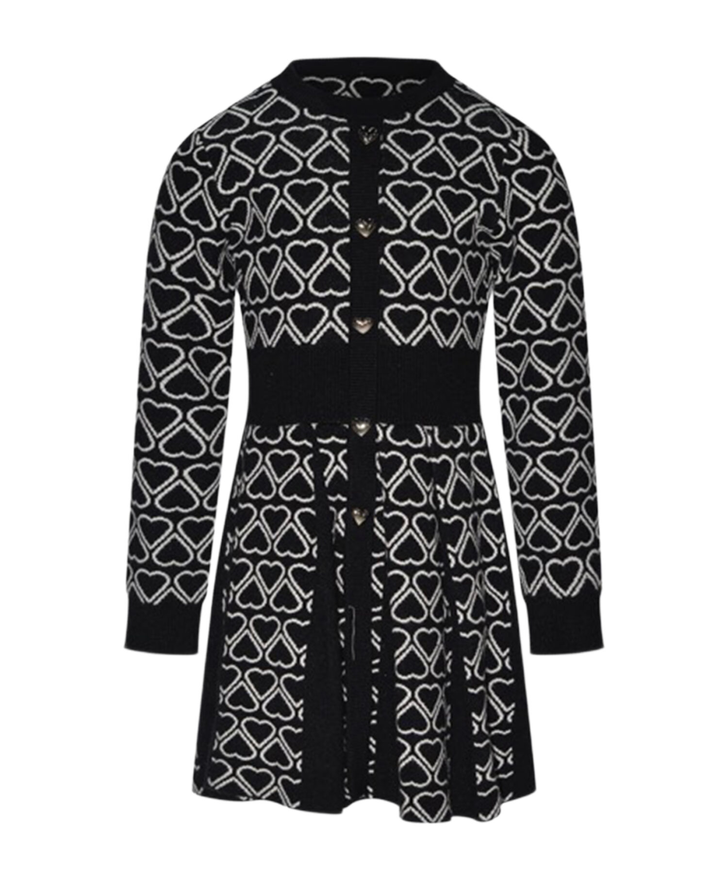 Abiti Bambina Odi Et Amo black white