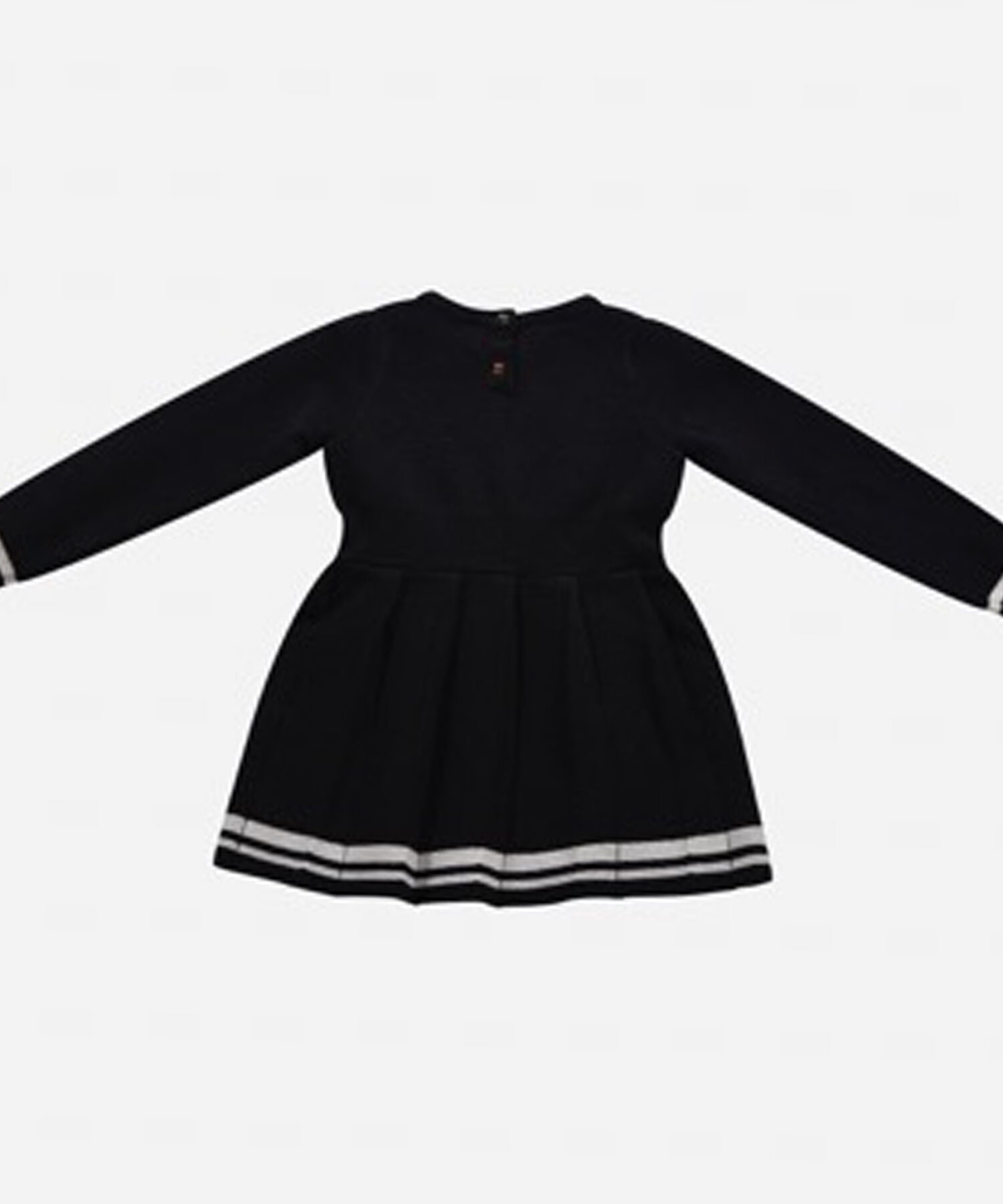 Alternative view of Abiti Bambina Odi Et Amo black white