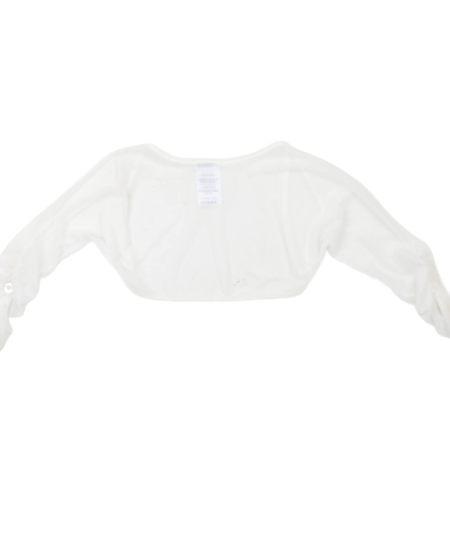 Alternative view of Cardigan Bambina Carlo Pignatelli latte