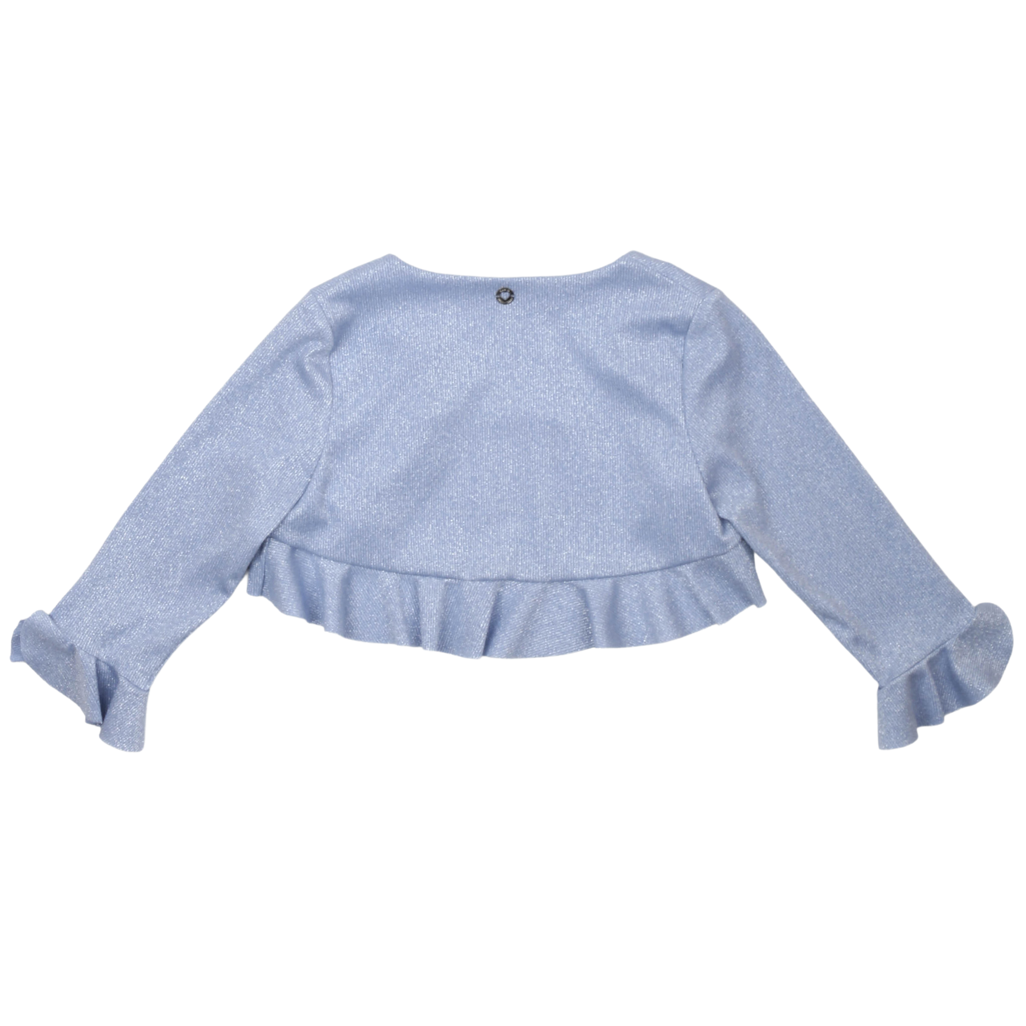 Cardigan Bambina Carlo Pignatelli celeste - immagine 2