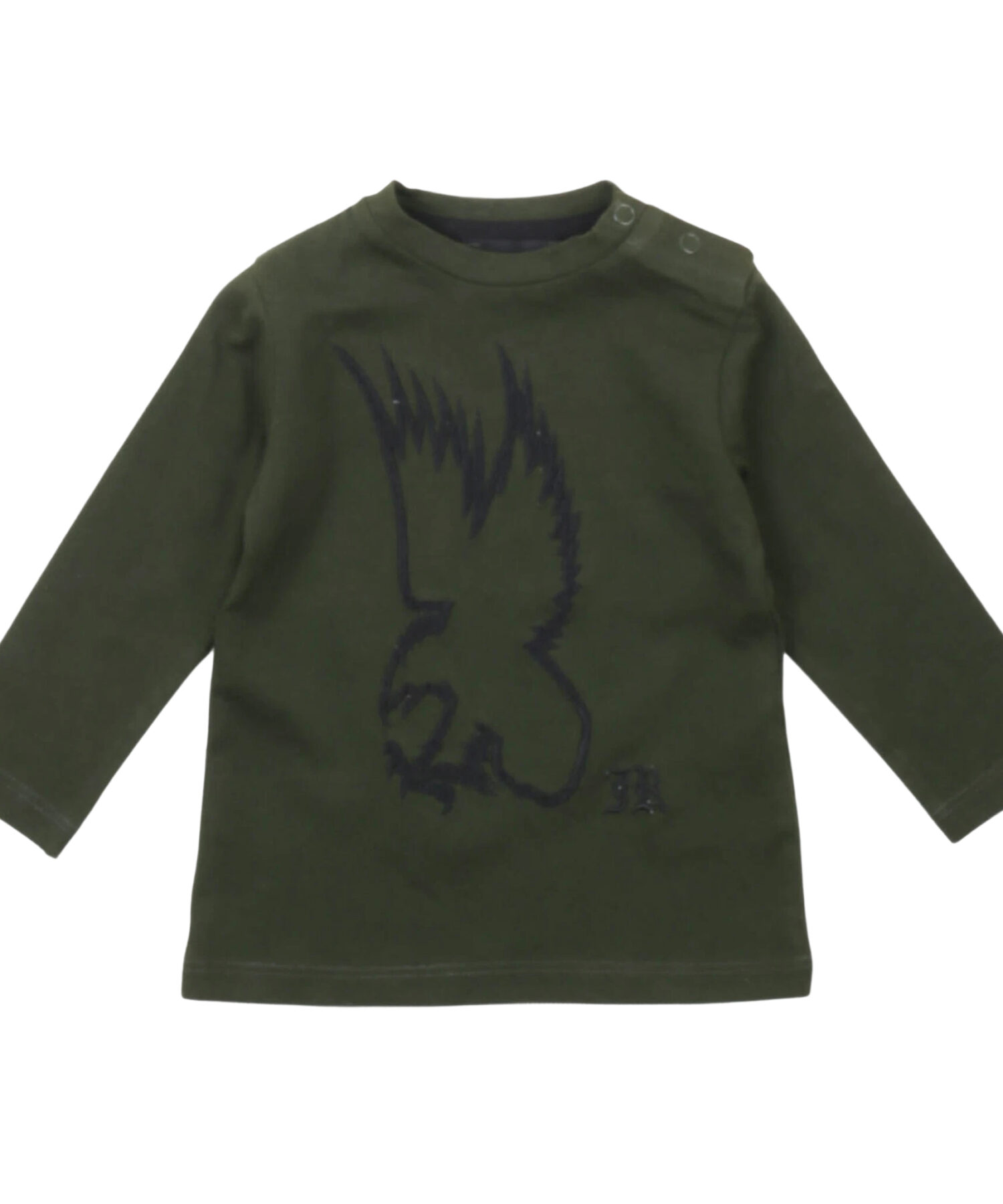 T-Shirt Bambino John Richmond green dark