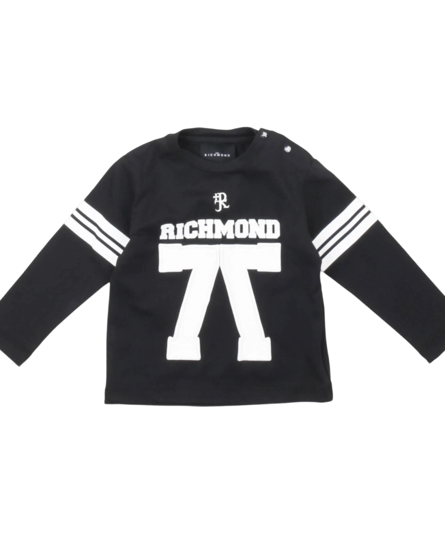 T-Shirt Bambino John Richmond black wht