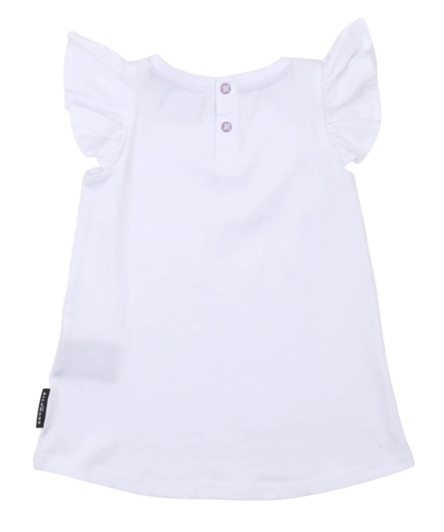 Alternative view of Abiti Bambina John Richmond white lil