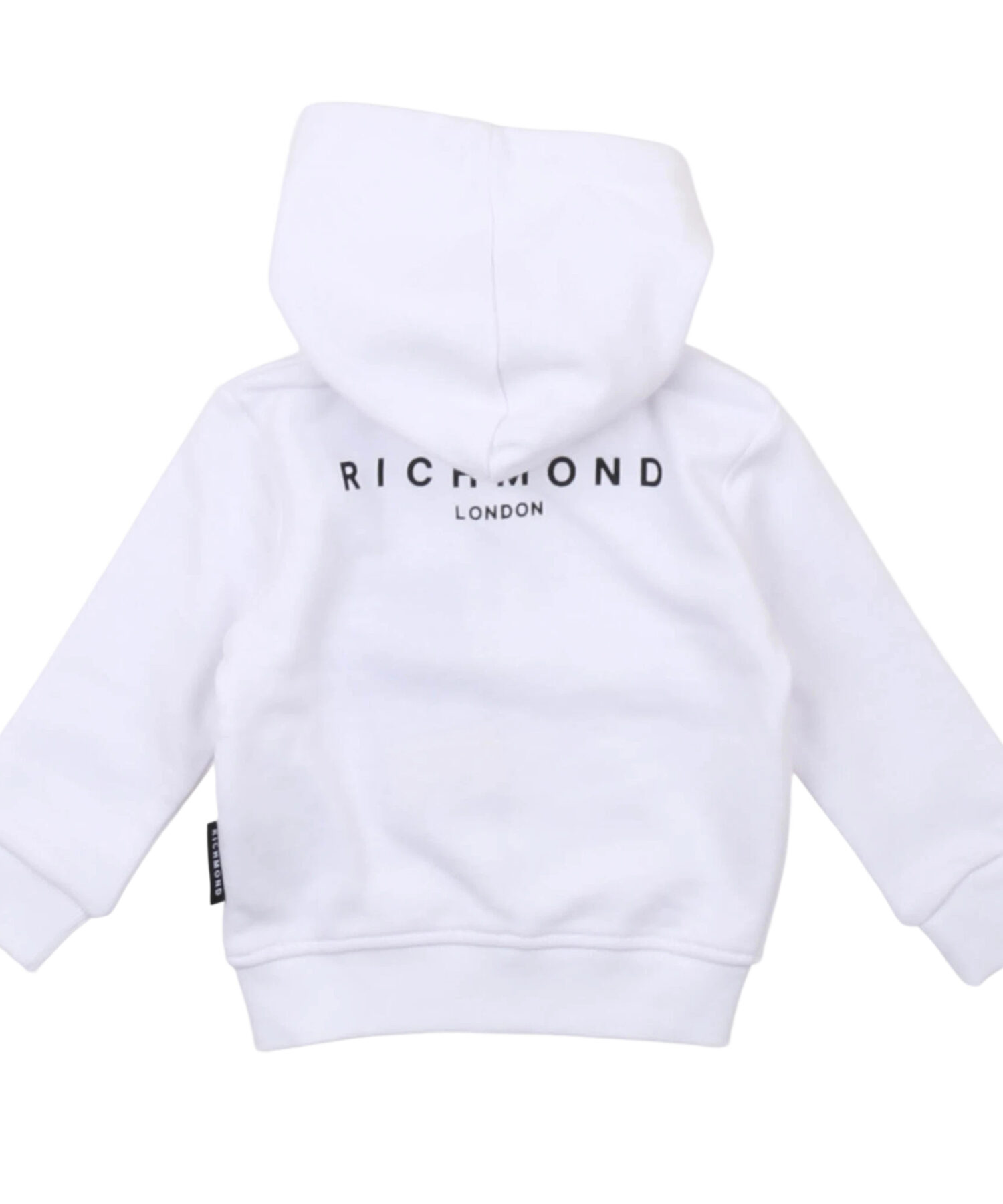 Alternative view of Felpe Bambino John Richmond white blk