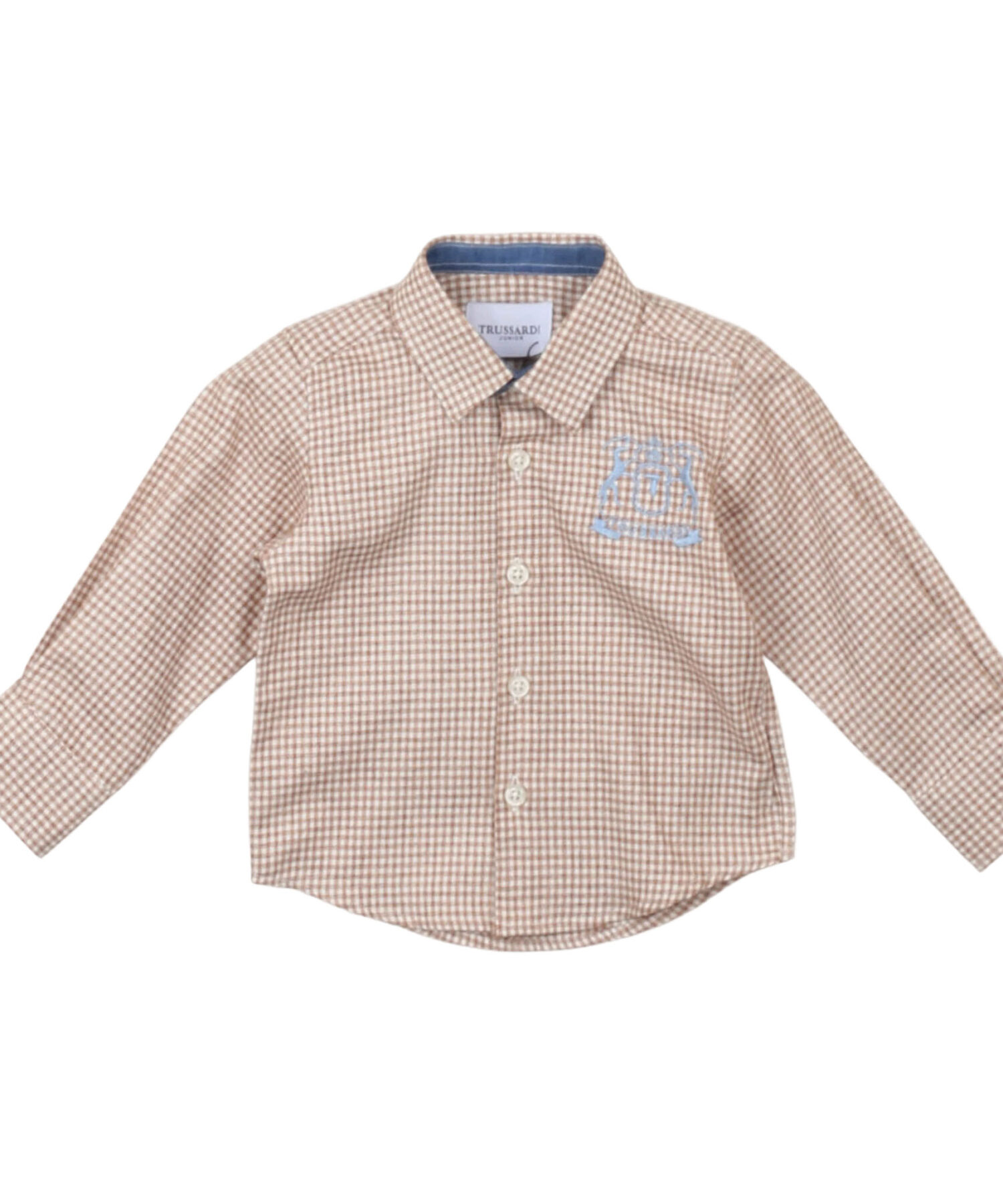 Camicie Bambino Trussardi vichy 02