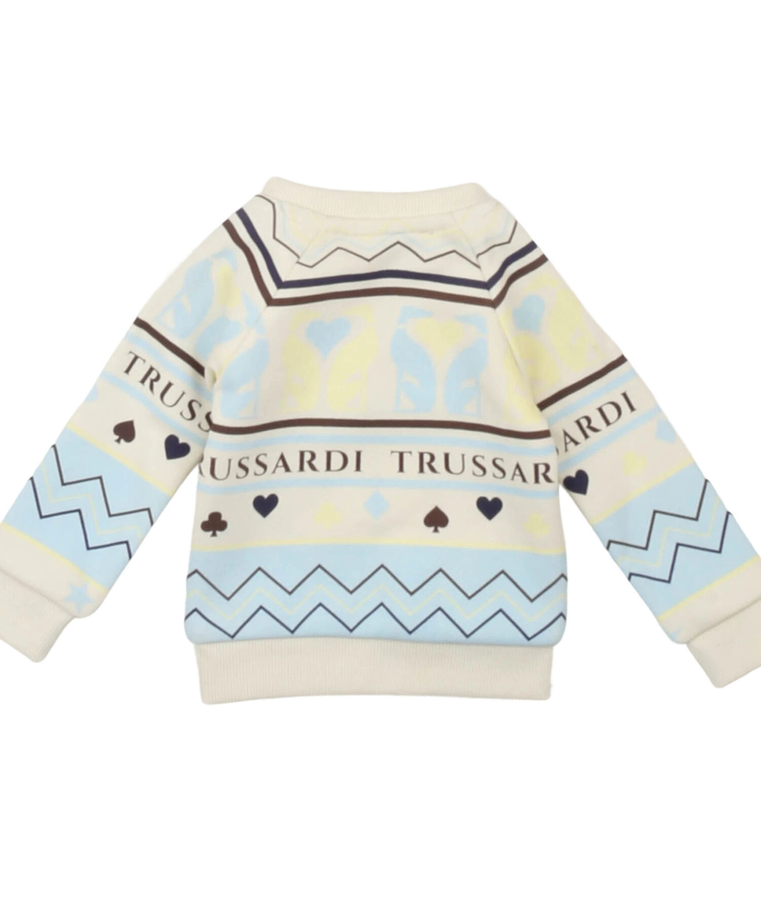 Alternative view of Felpe Bambino Trussardi grey light
