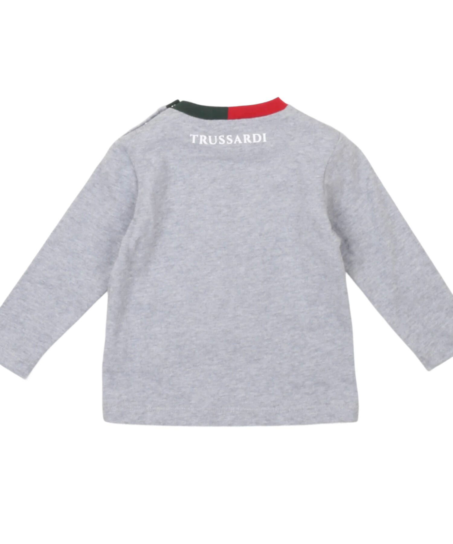 Una visione alternativa di T-Shirt Bambino Trussardi grey mel