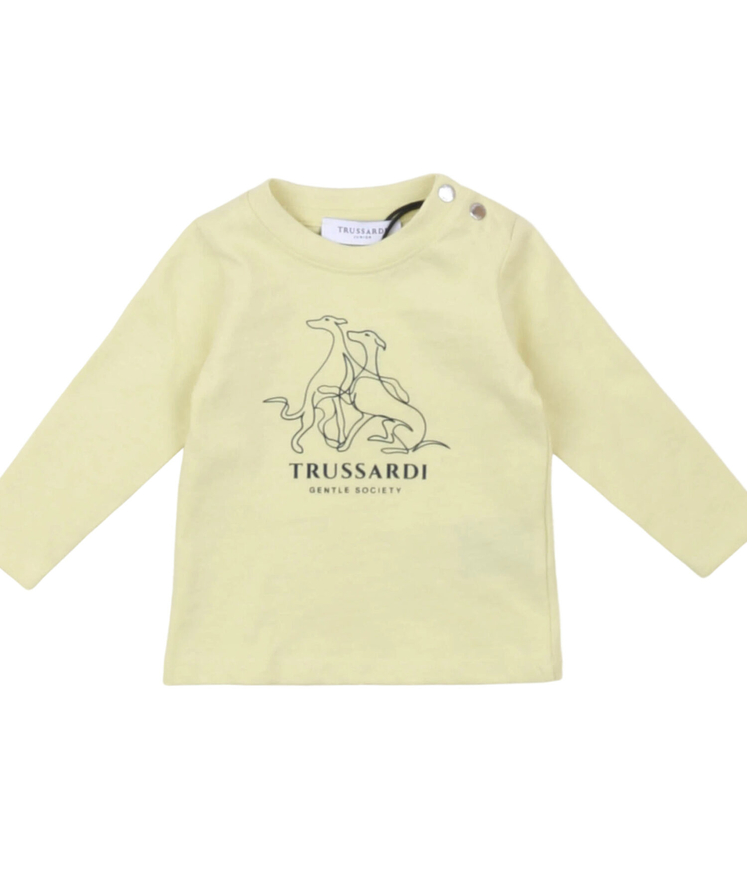 T-Shirt Bambino Trussardi yellow wax