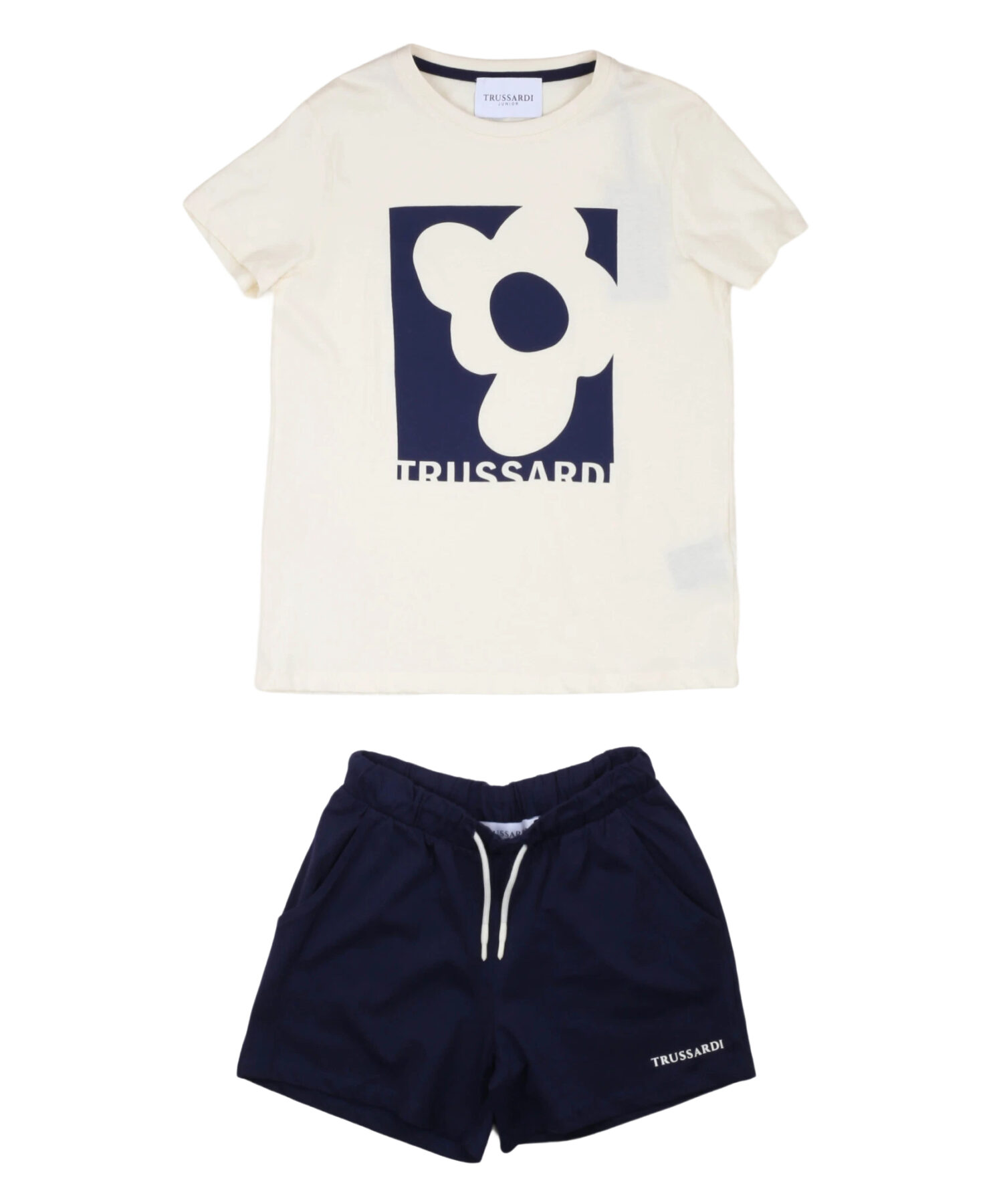 Completi Bambina Trussardi milk sea b