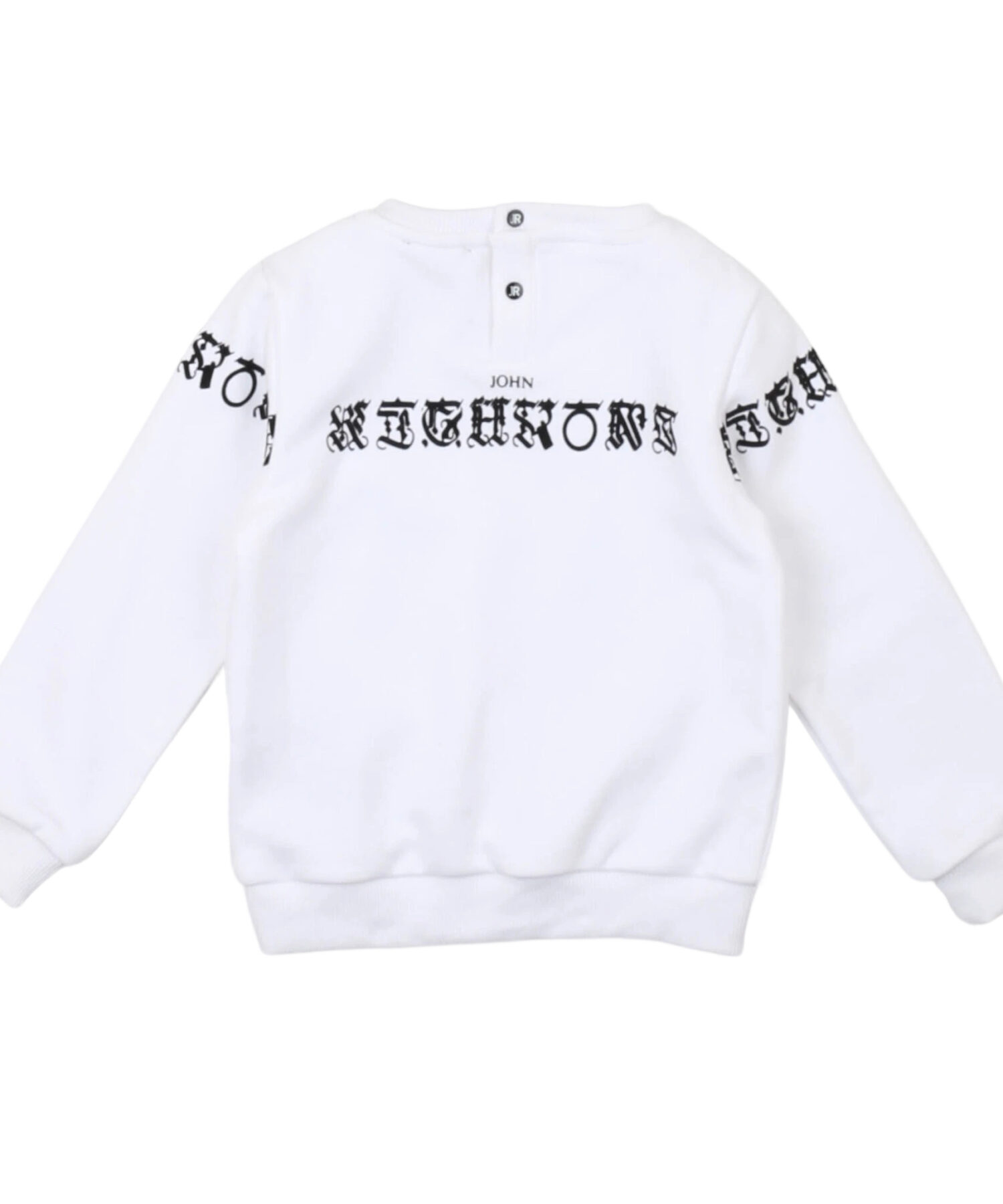 Alternative view of Felpe Bambino John Richmond white