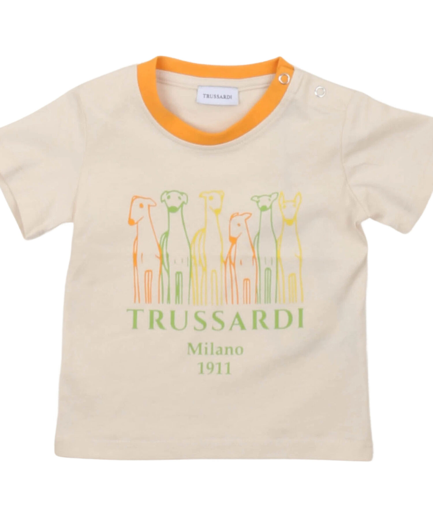T-Shirt Bambino Trussardi beige lig