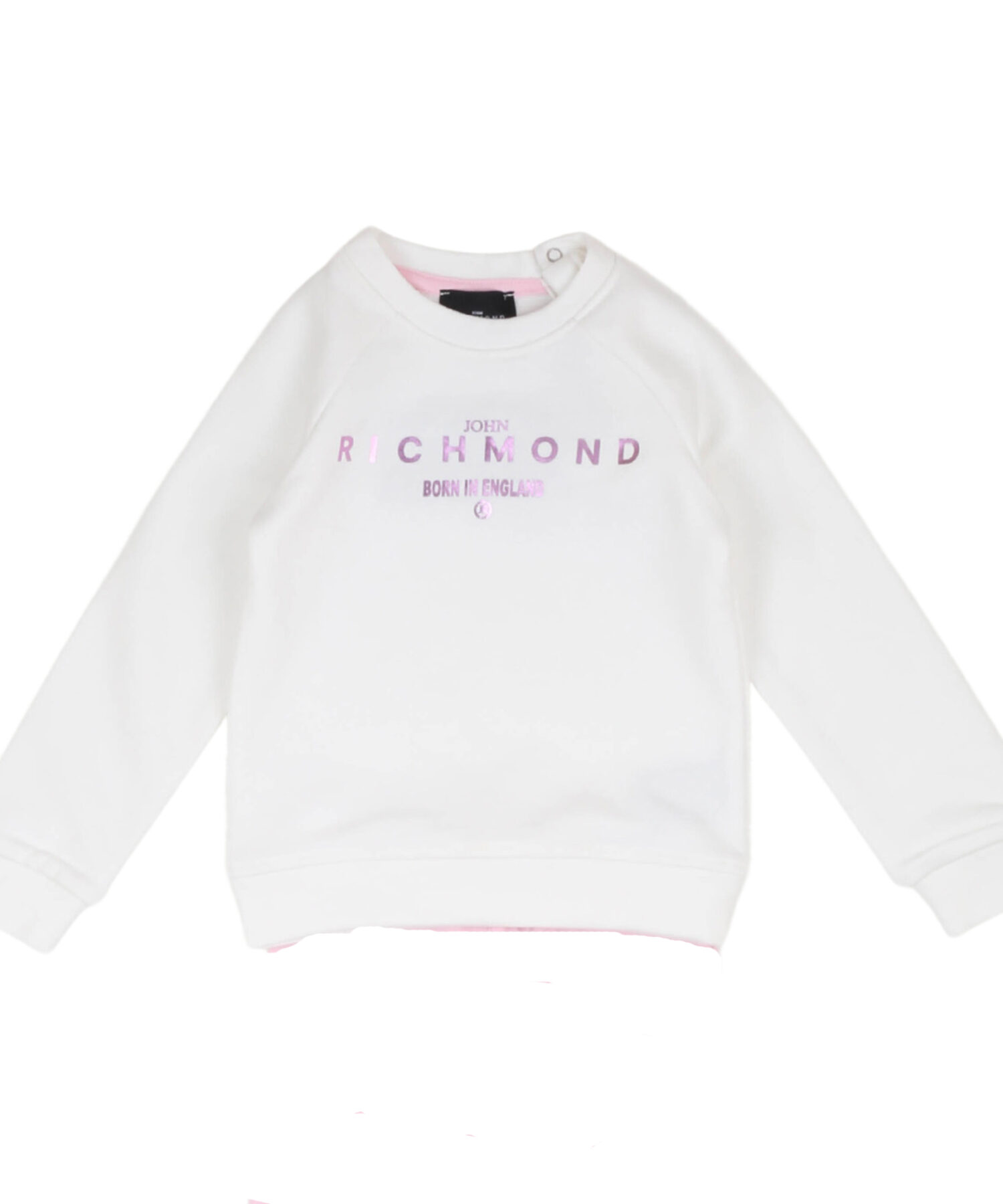 Felpe Bambina John Richmond biancopanna