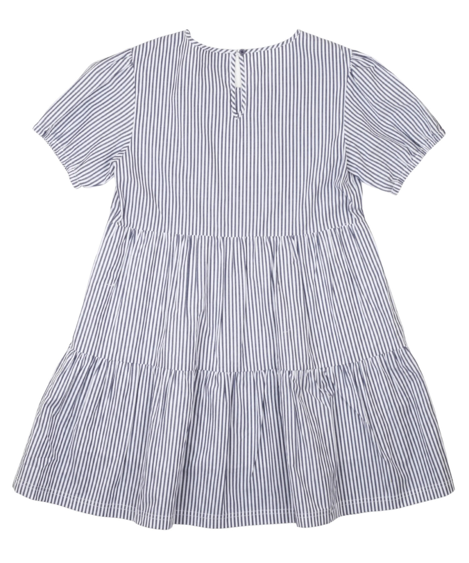 Alternative view of Abiti Bambina Trussardi bianco blu