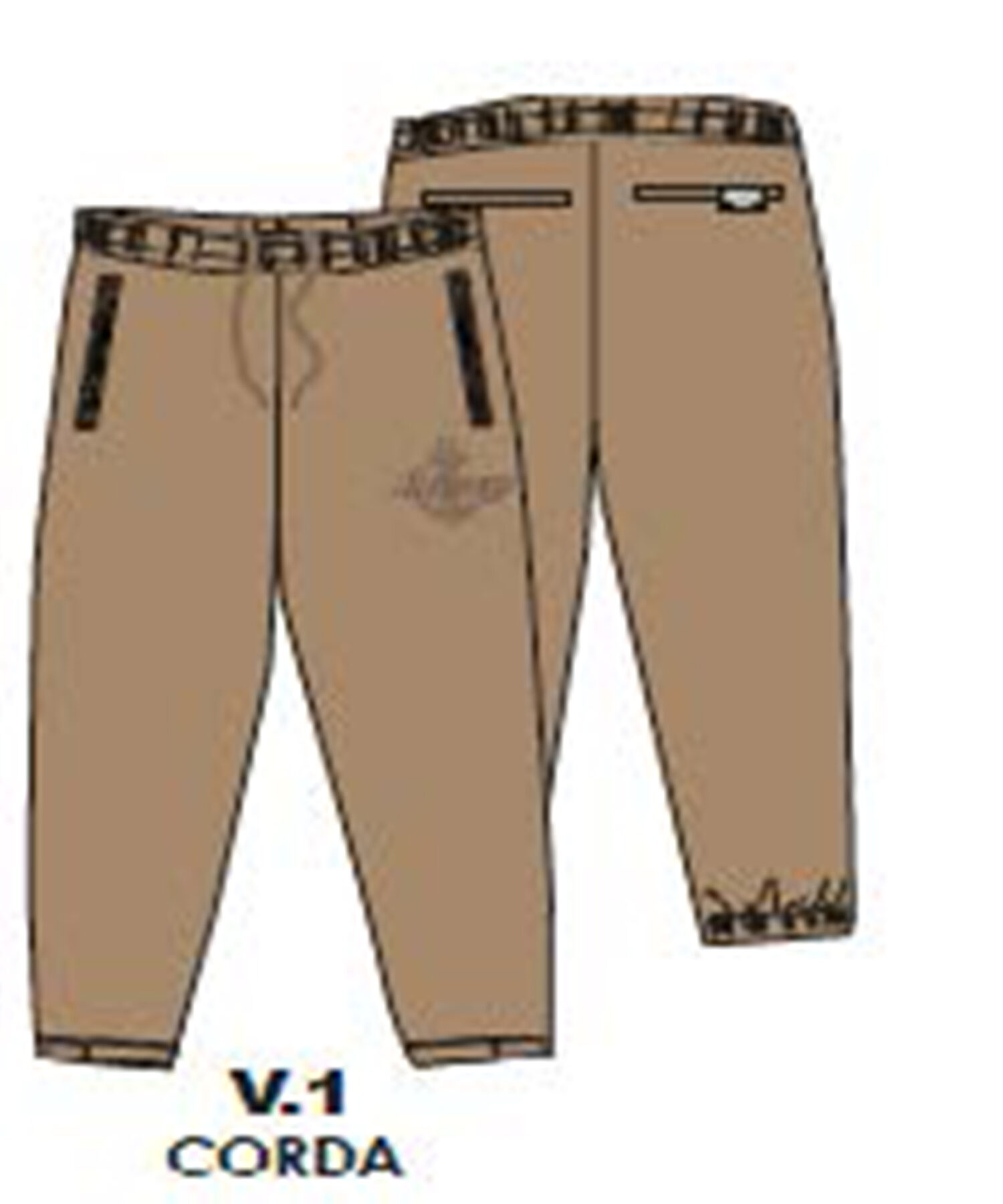 Pantaloni Bambino Iceberg corda