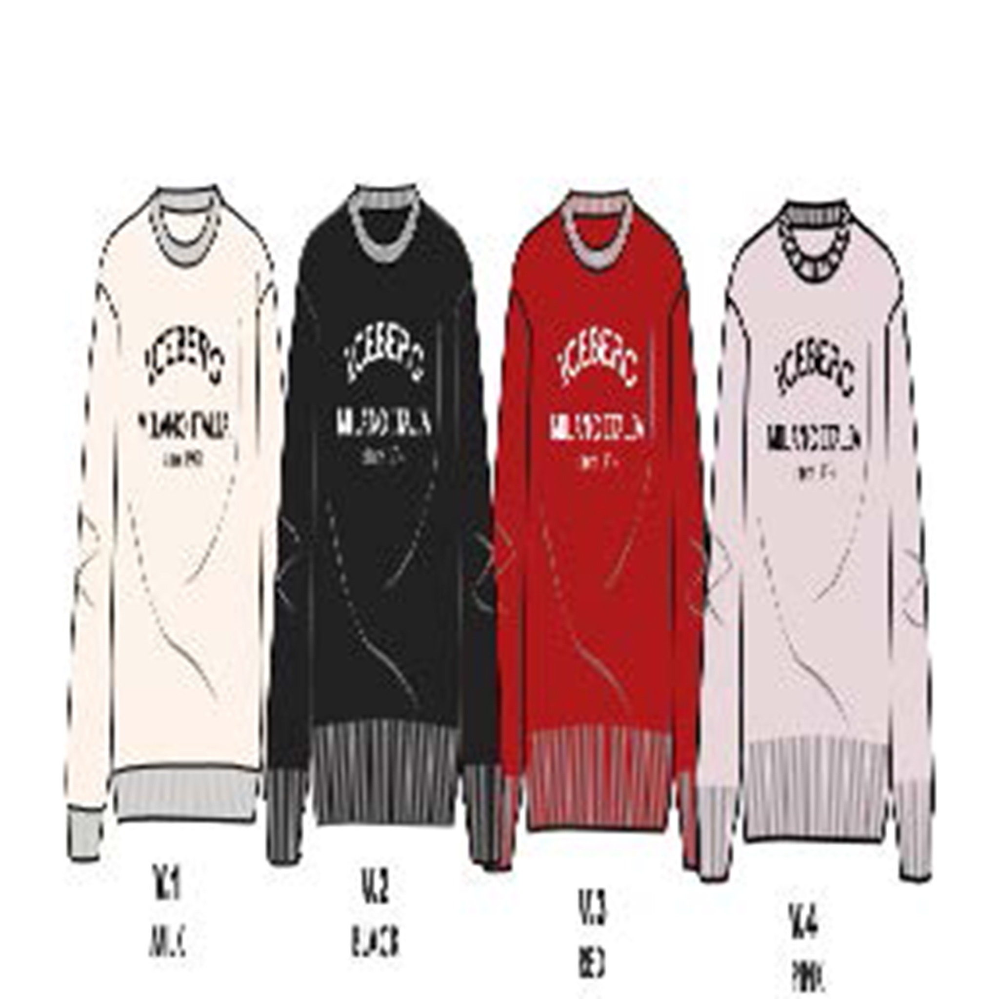 Maglie Bambina Iceberg black