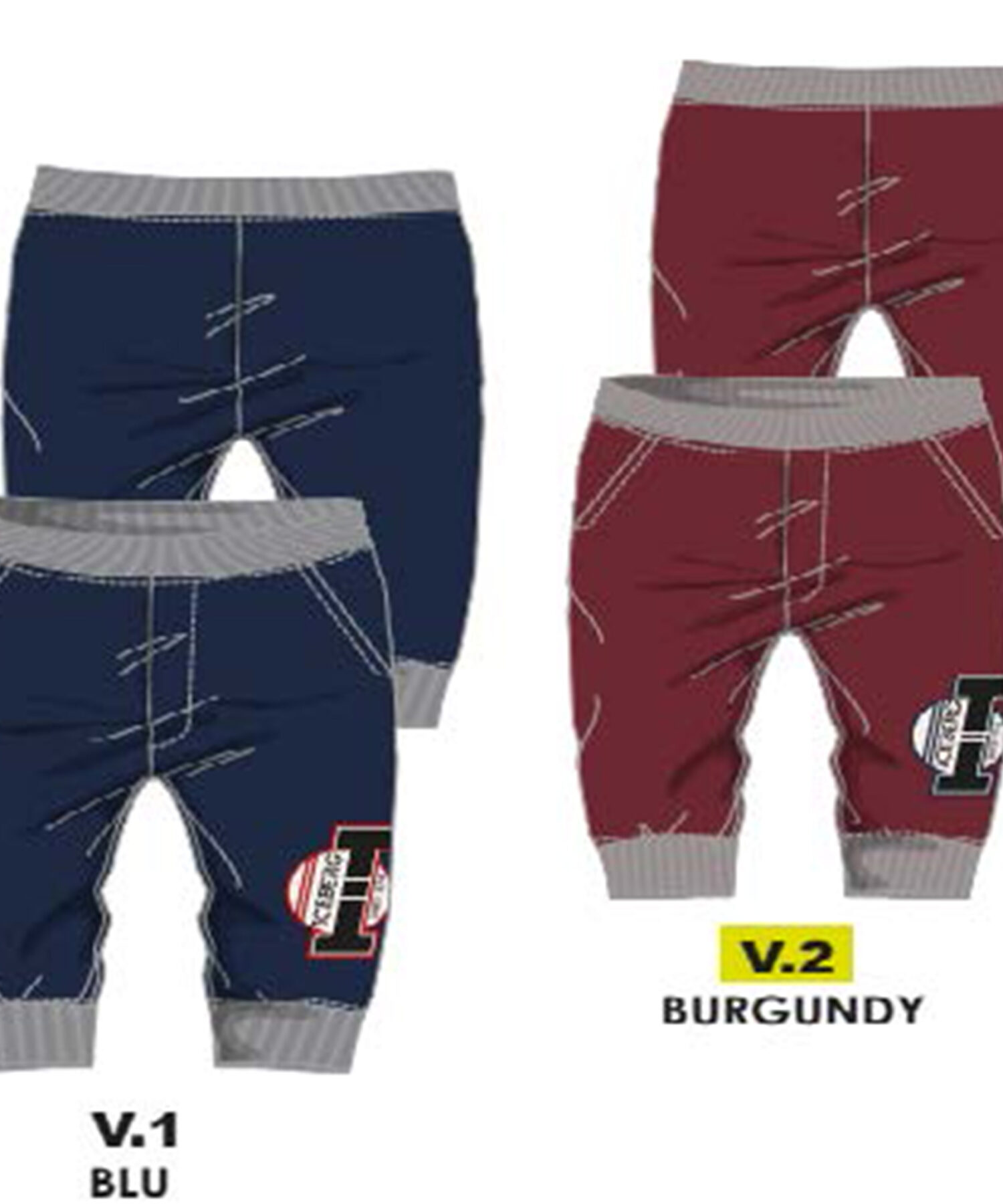 Pantaloni Bambina Iceberg blu