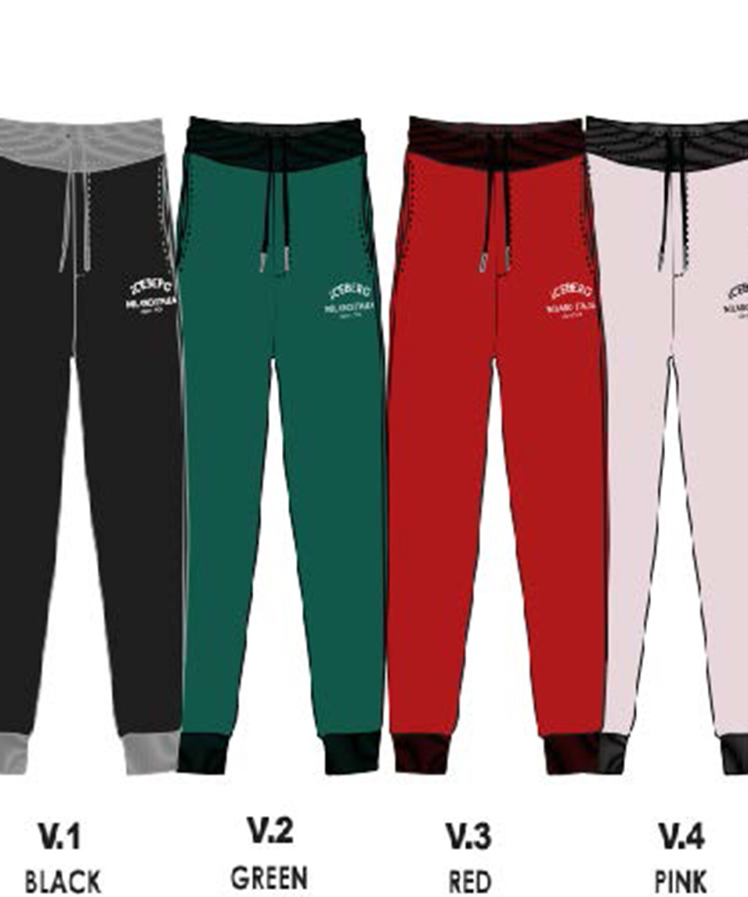 Pantaloni Bambina Iceberg pink